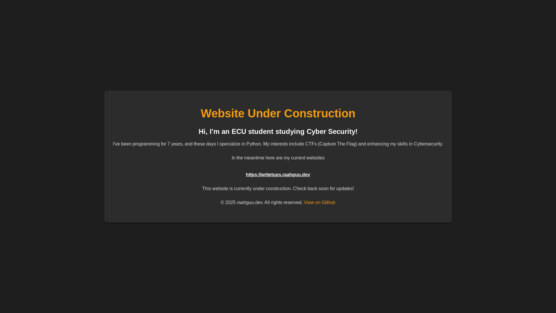 website screenshot of https://raahguu-dev.pages.dev/