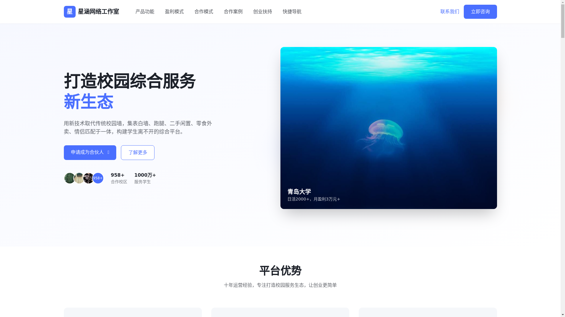 website screenshot of https://shuzifaka.com.cn/