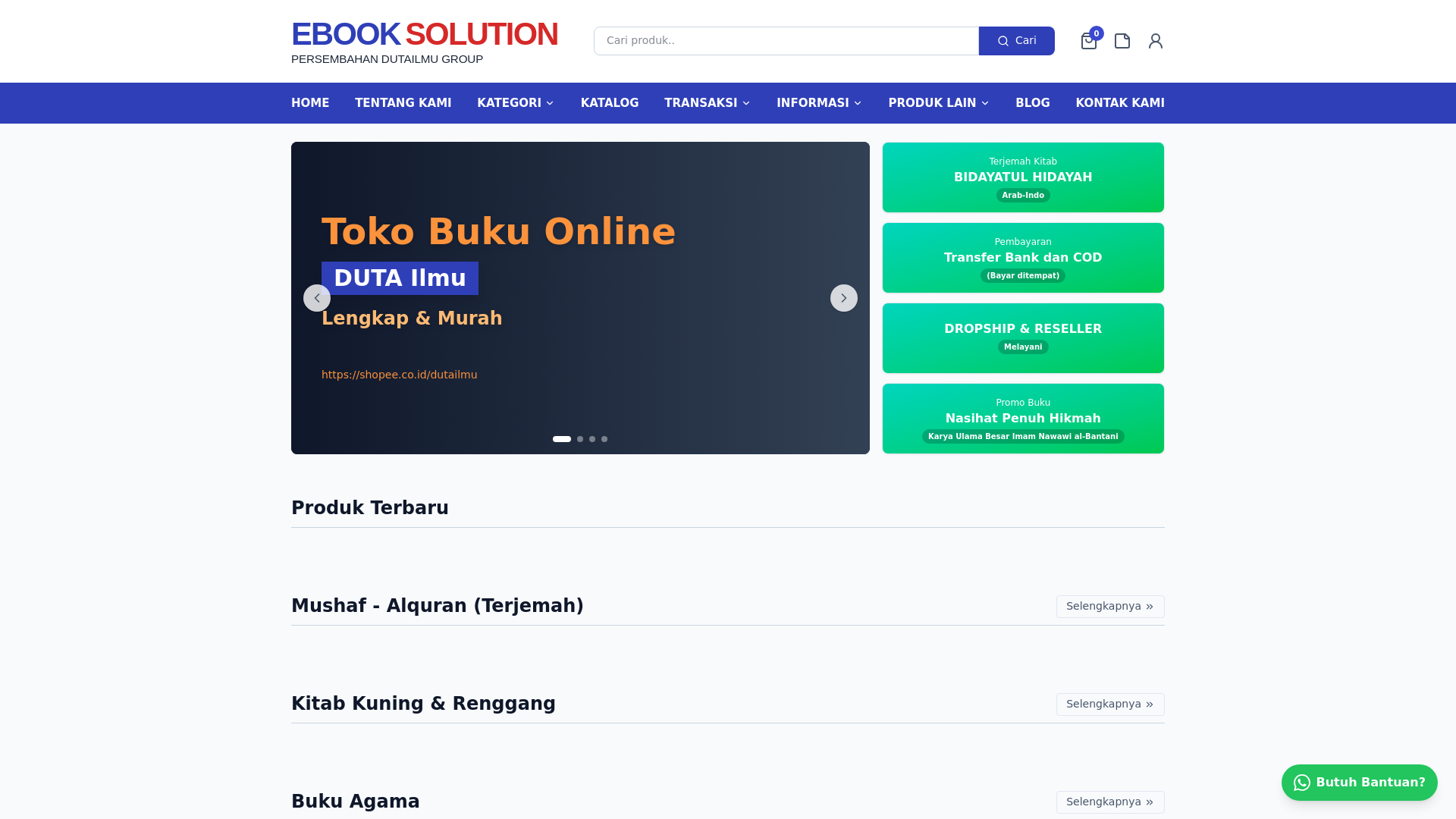 website screenshot of https://ebook-dutailmu.pages.dev/