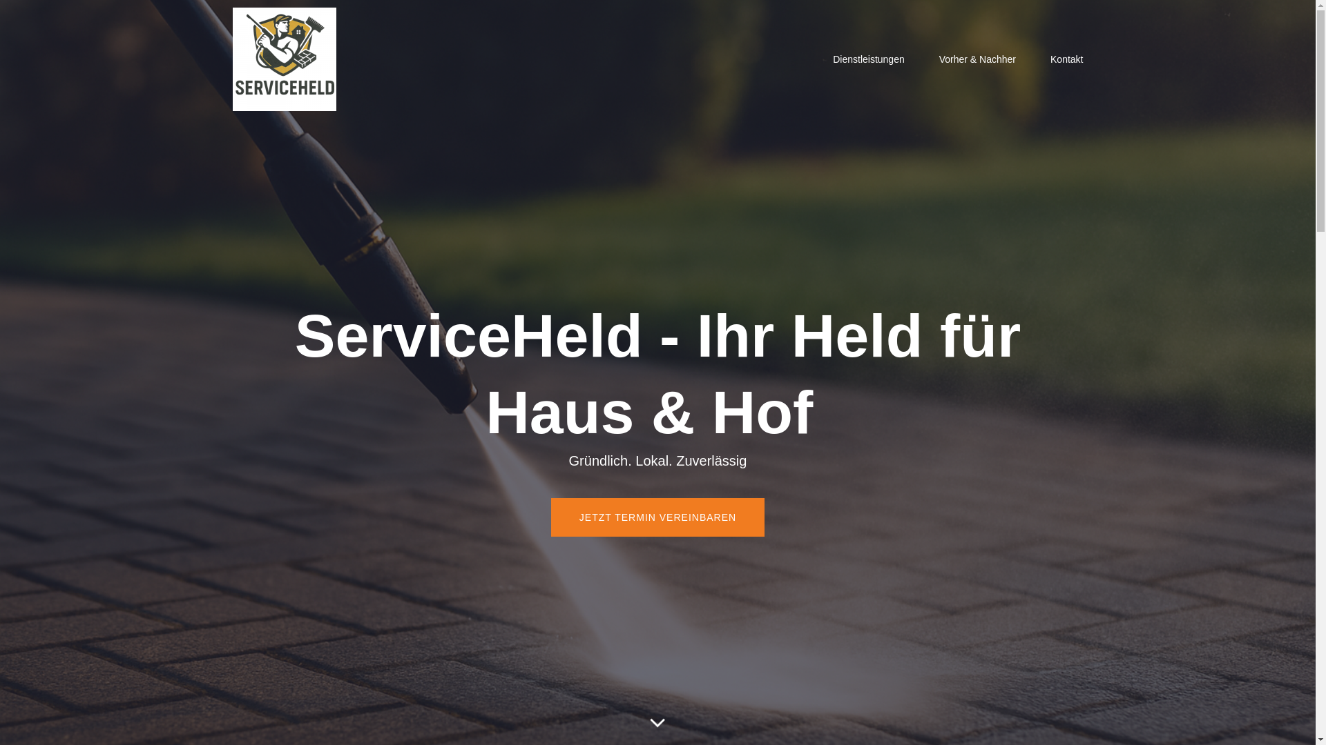 website screenshot of https://ihr-serviceheld.de/