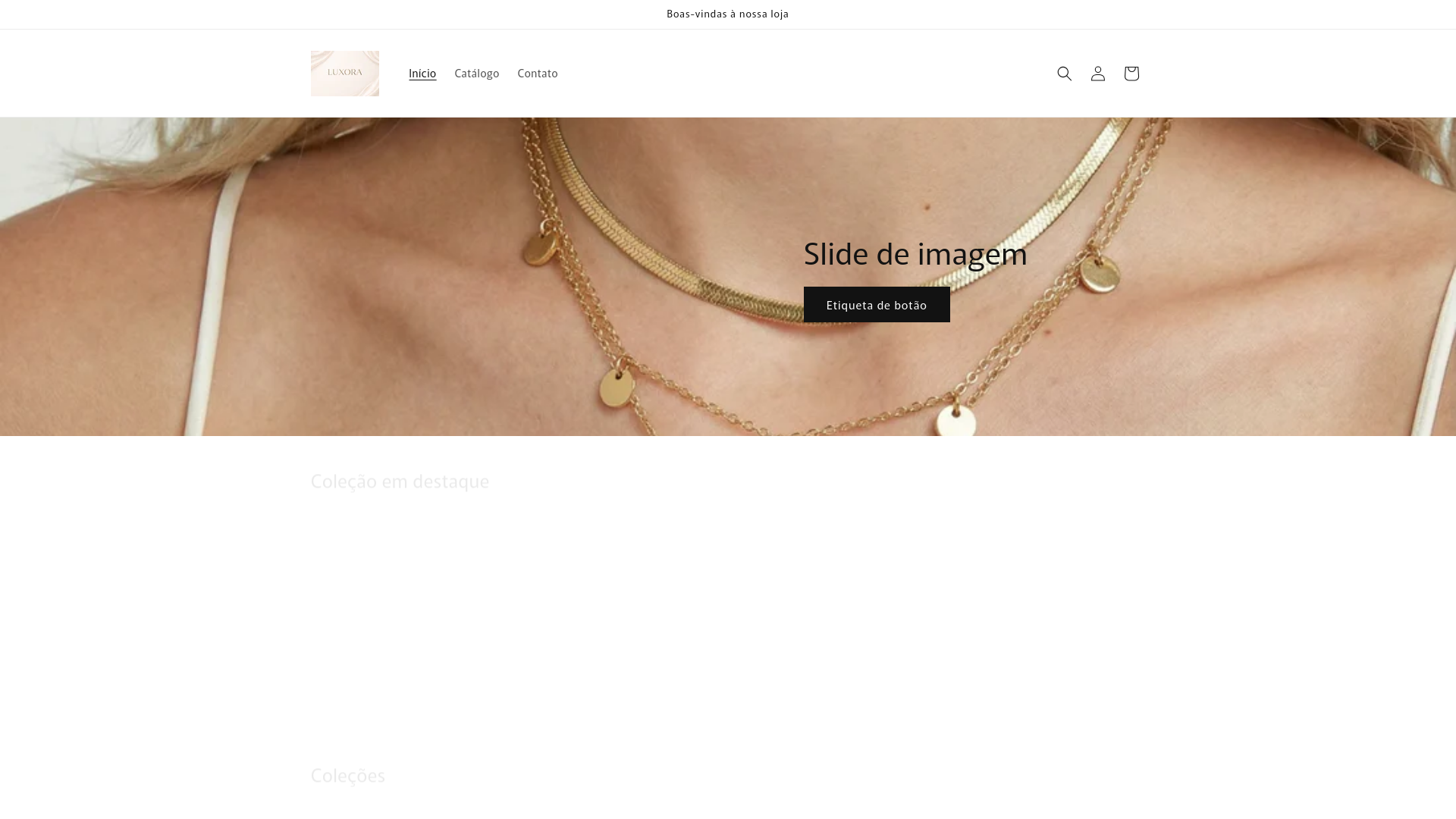 website screenshot of https://luxorafashionjelwery.com/