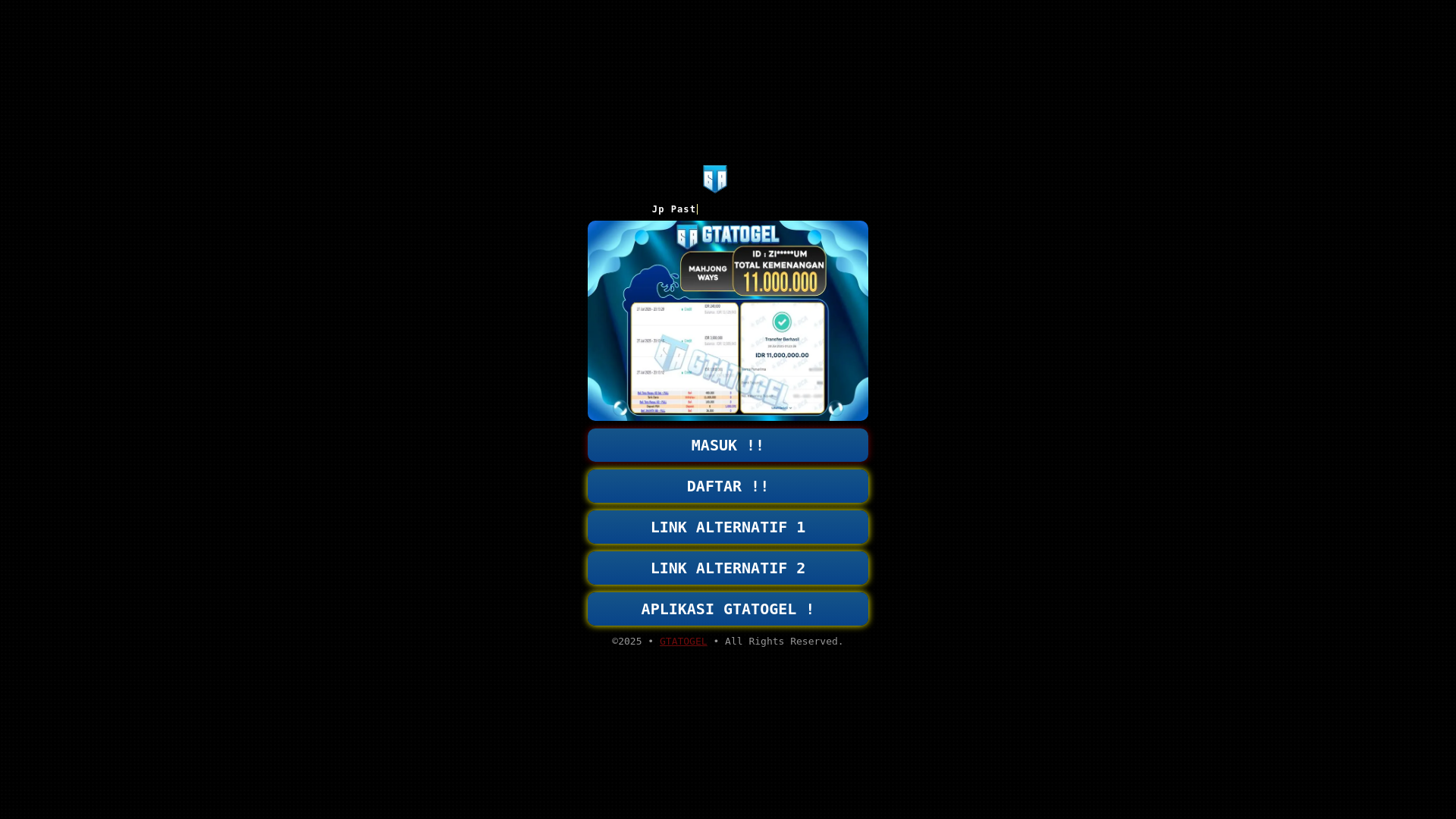 website screenshot of https://ampbotunagta168.pages.dev/