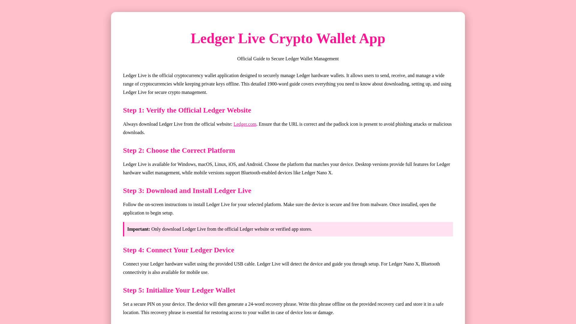 website screenshot of https://ledger-live-app--web.pages.dev