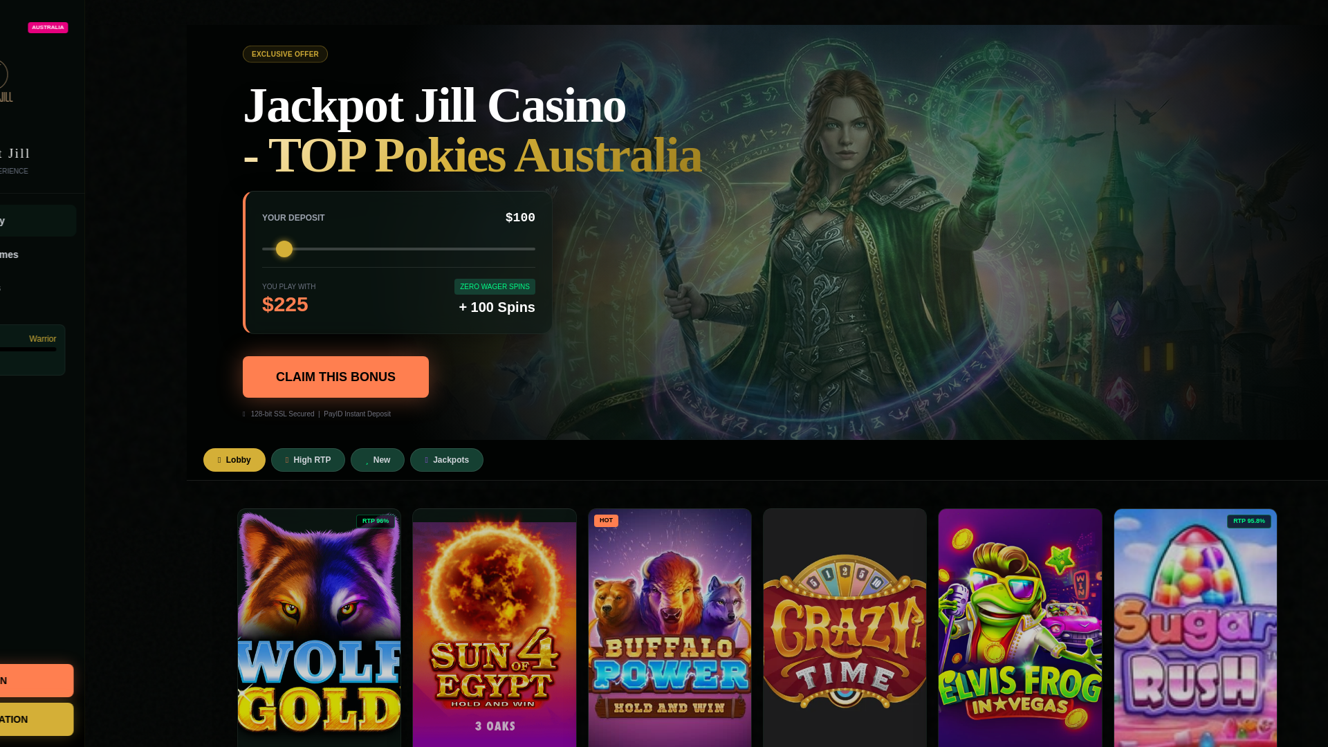 website screenshot of https://jackpot-jill-casino.us/