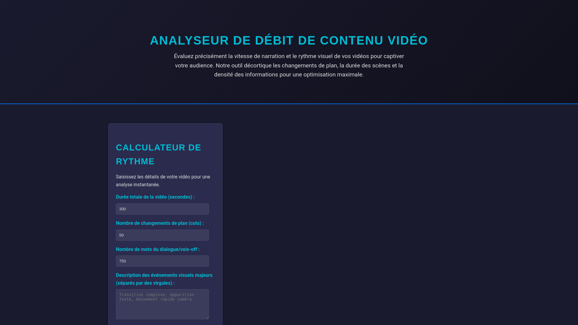 website screenshot of https://analyseur-de-debit-de-contenu-video-1.pages.dev/