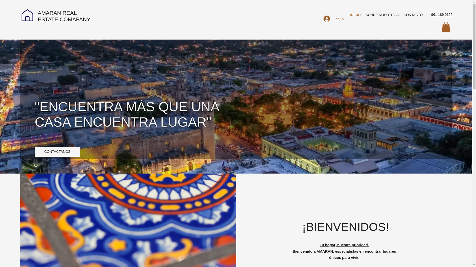 website screenshot of https://amaranrealestate.com/