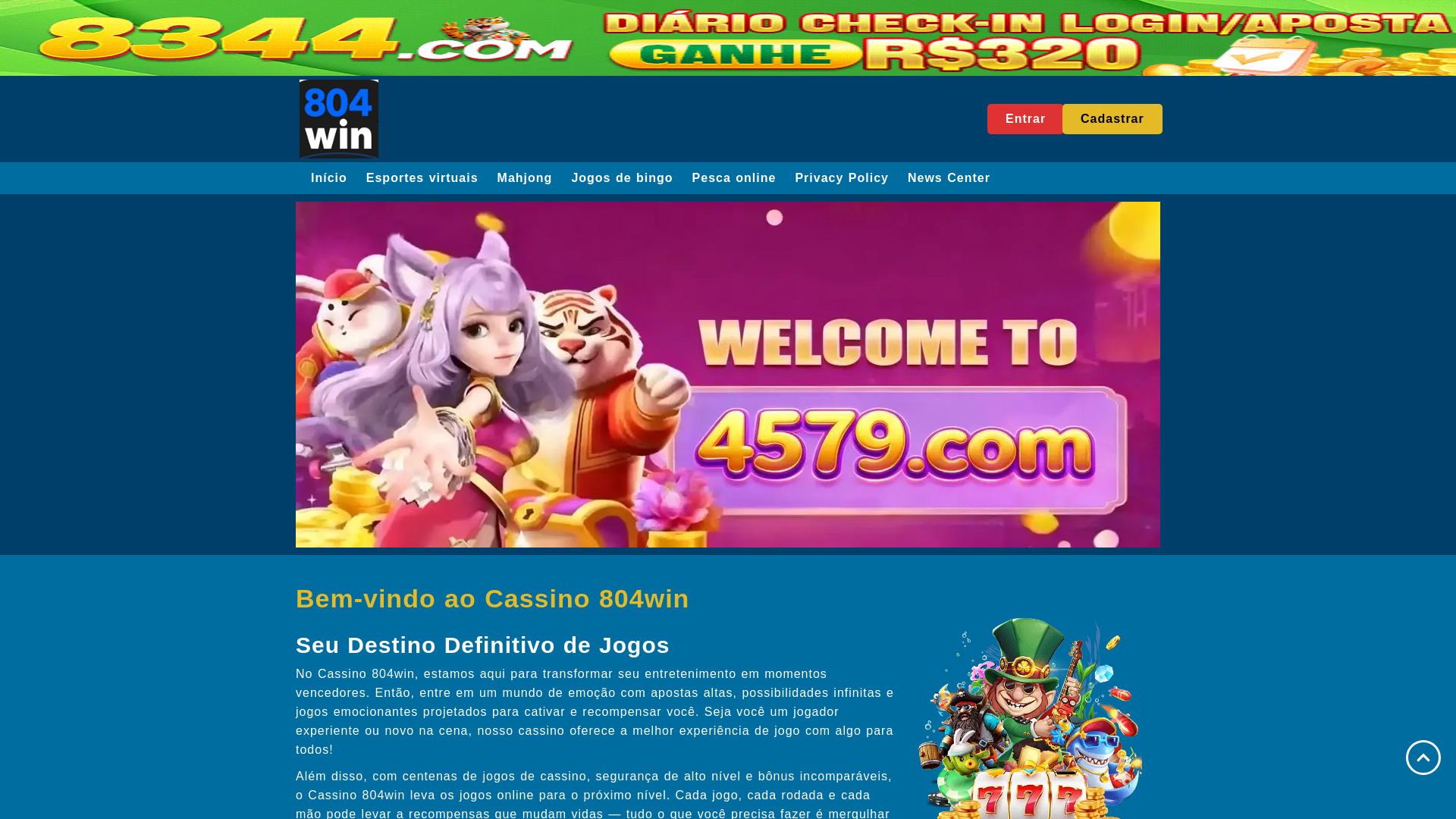 website screenshot of https://804winbr.com