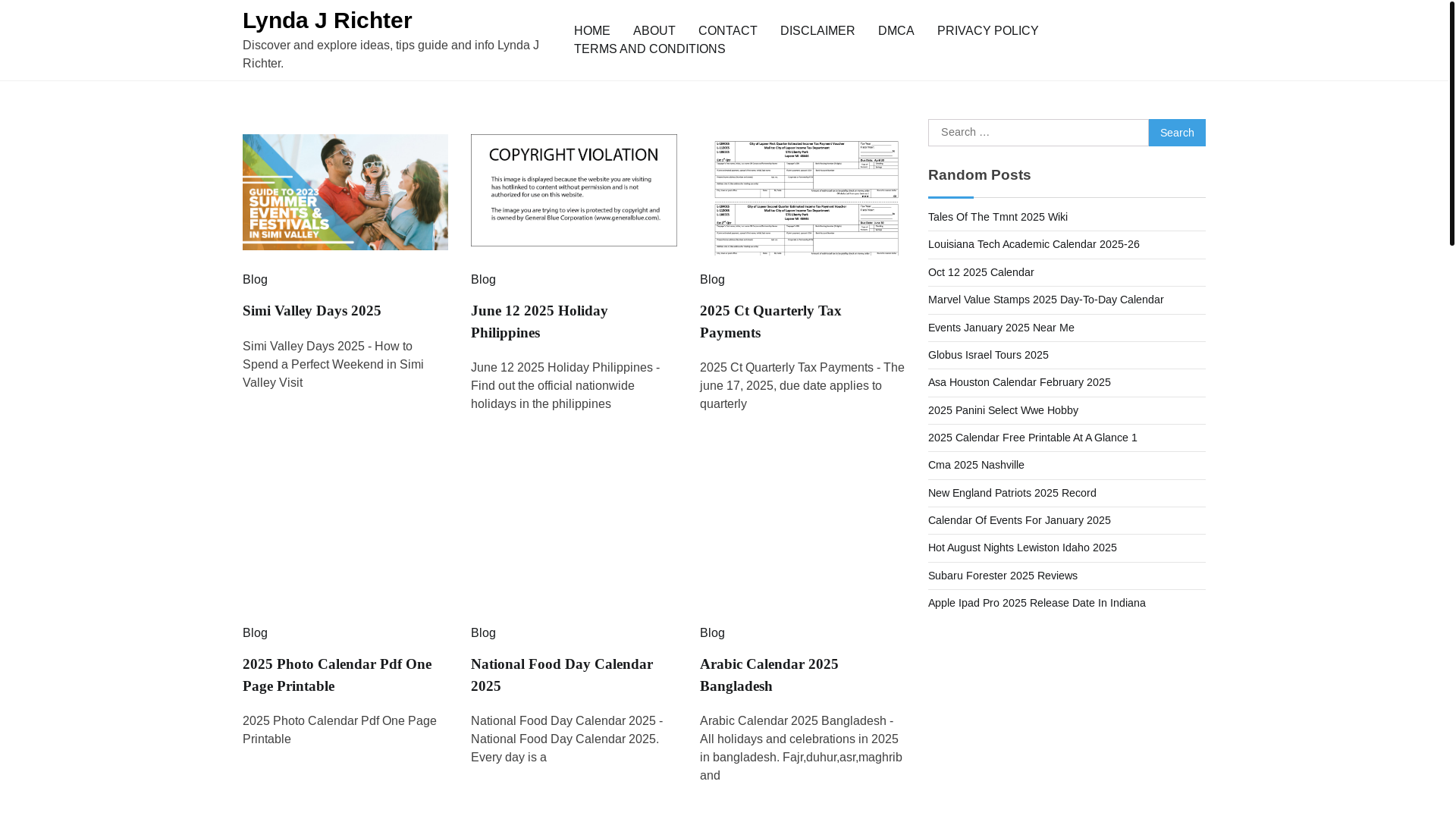 website screenshot of https://lyndajrichter.pages.dev/