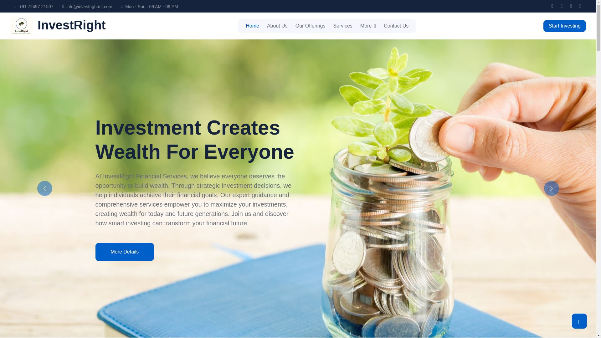 website screenshot of https://investrightmf-website.pages.dev/