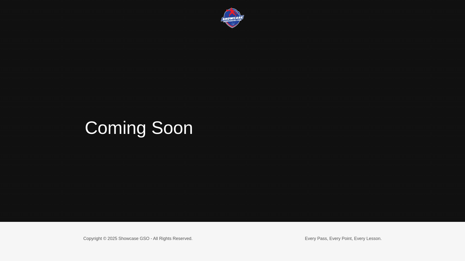 website screenshot of https://showcasegso.store/