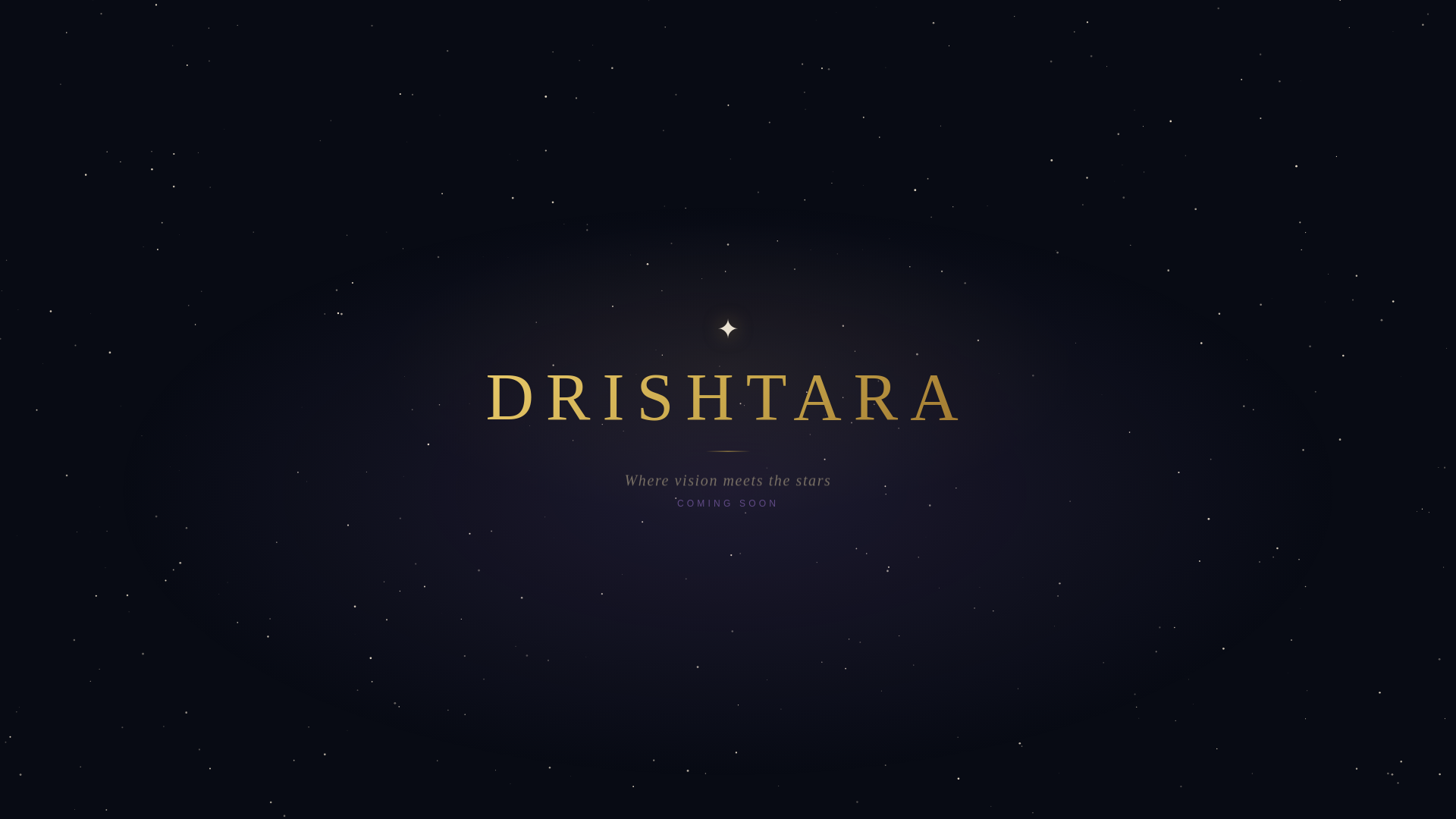 website screenshot of https://drishtara.com/
