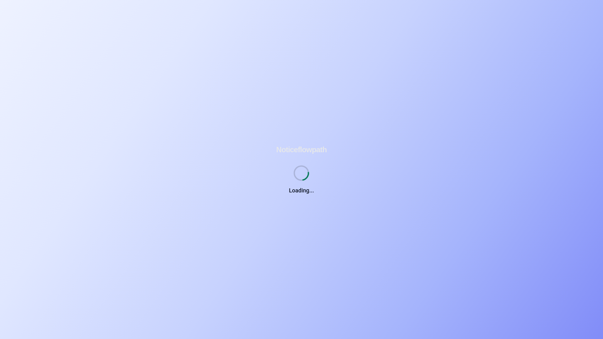 website screenshot of https://noticeflowpath.com/