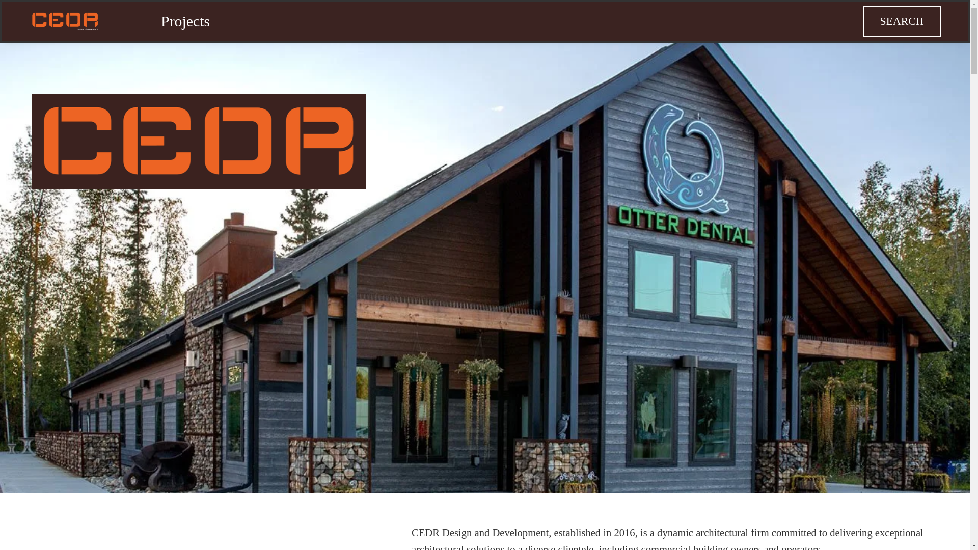website screenshot of https://cedrdesign.com/