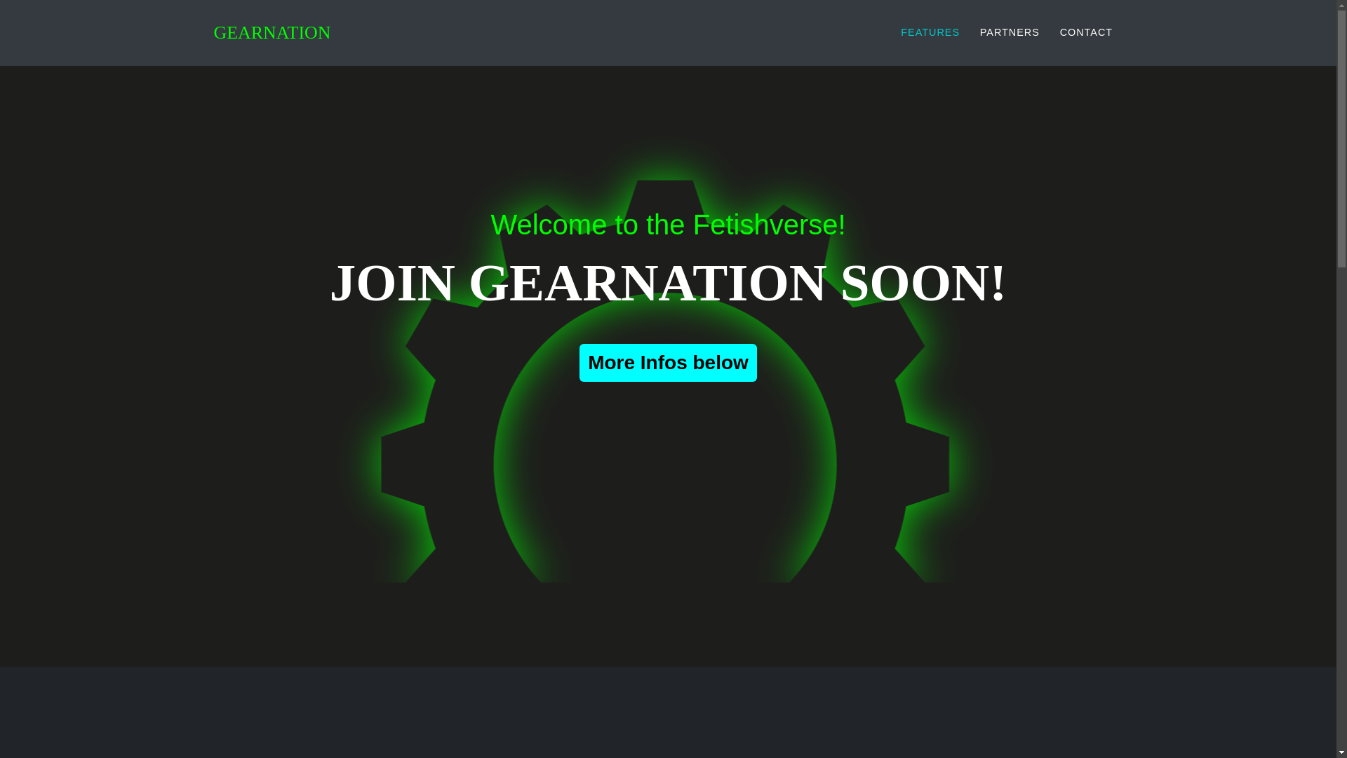website screenshot of https://gearnation.events/