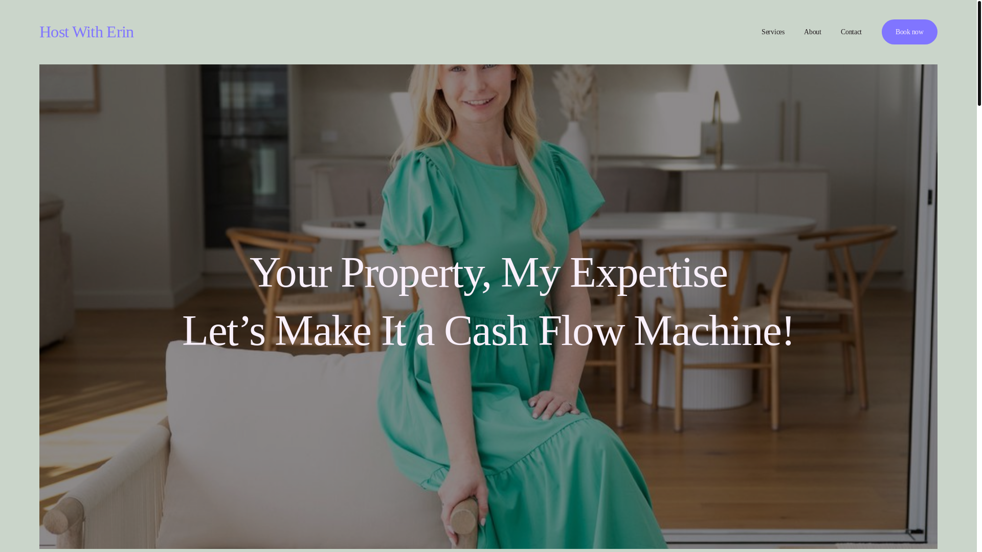 website screenshot of https://hostwitherin.com.au/