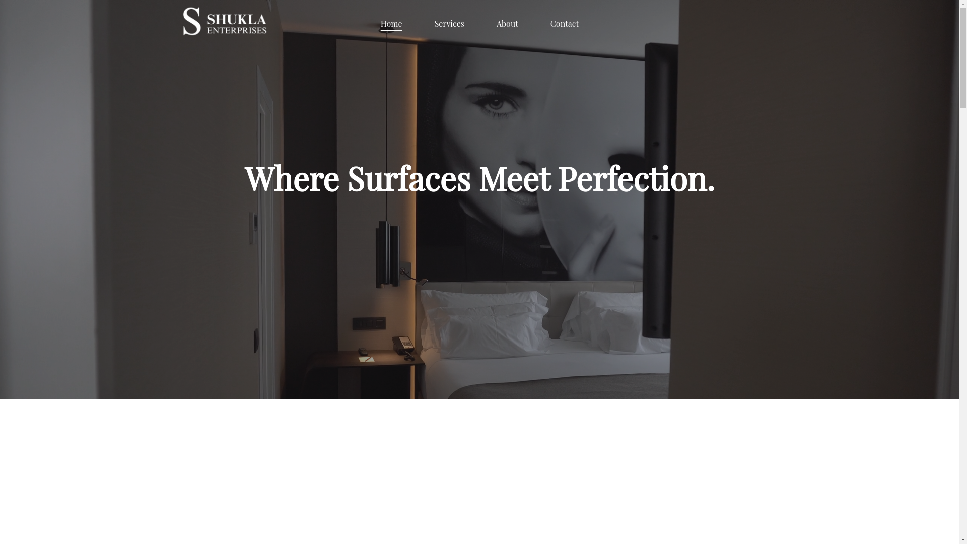 website screenshot of https://shukla-enterprises.com/