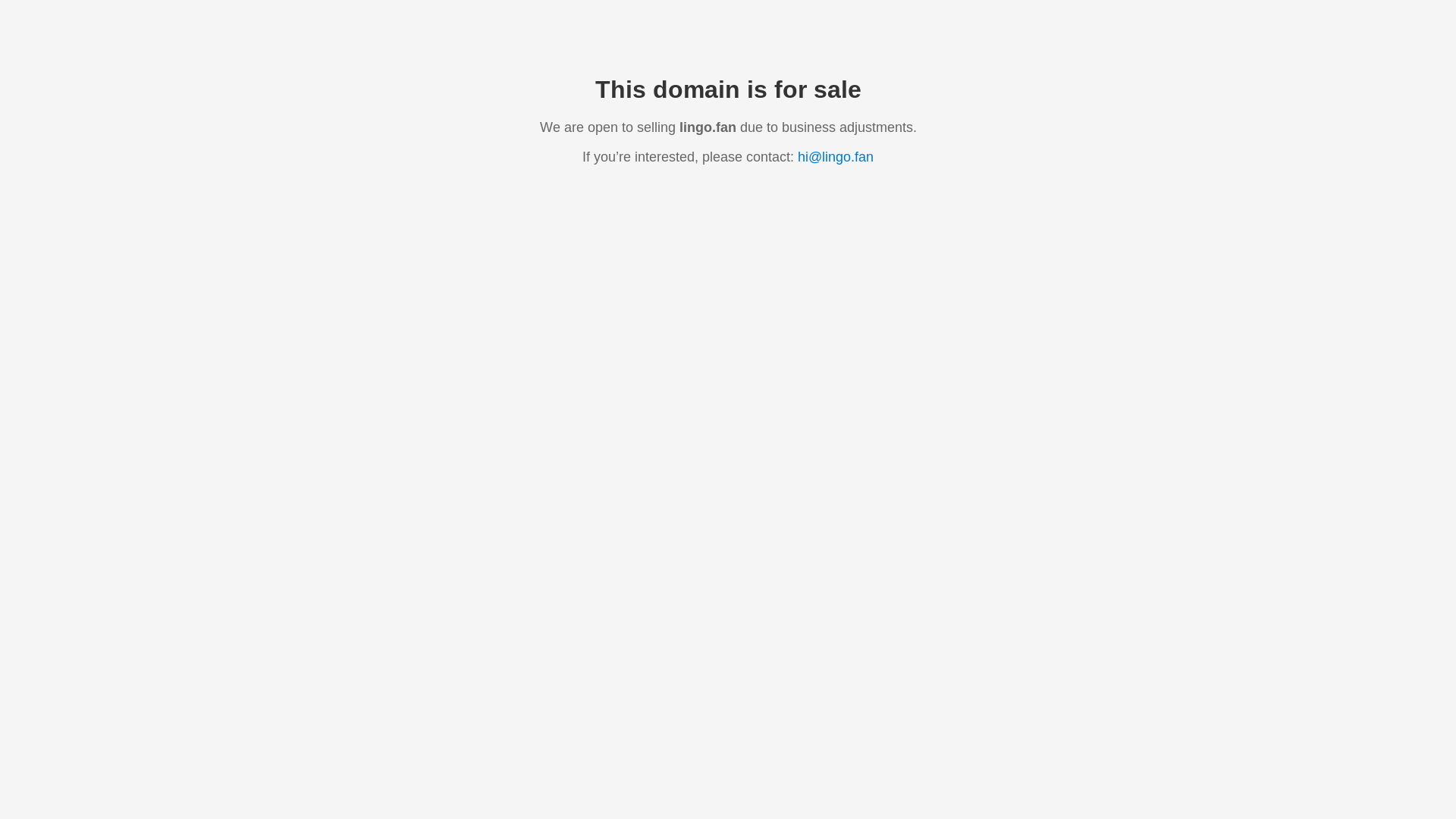 website screenshot of https://lingofan.pages.dev/