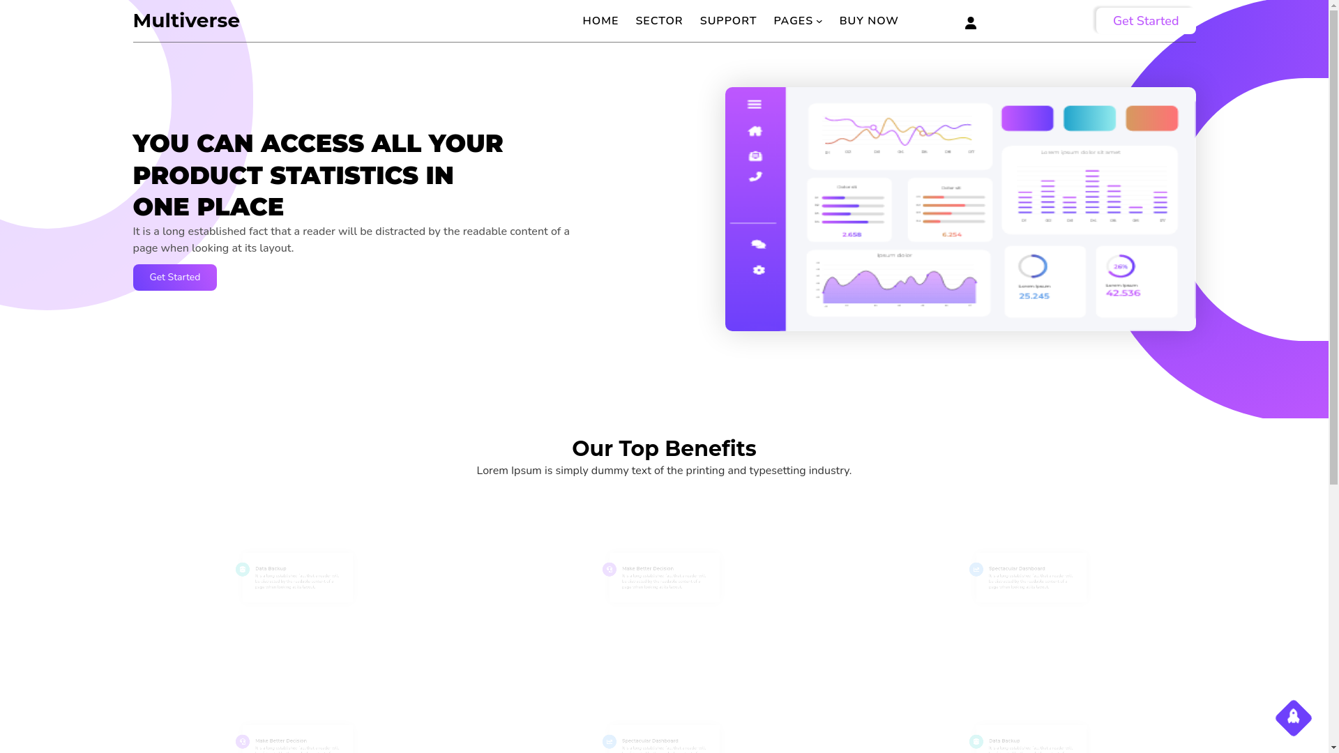 website screenshot of https://thegateway.id/