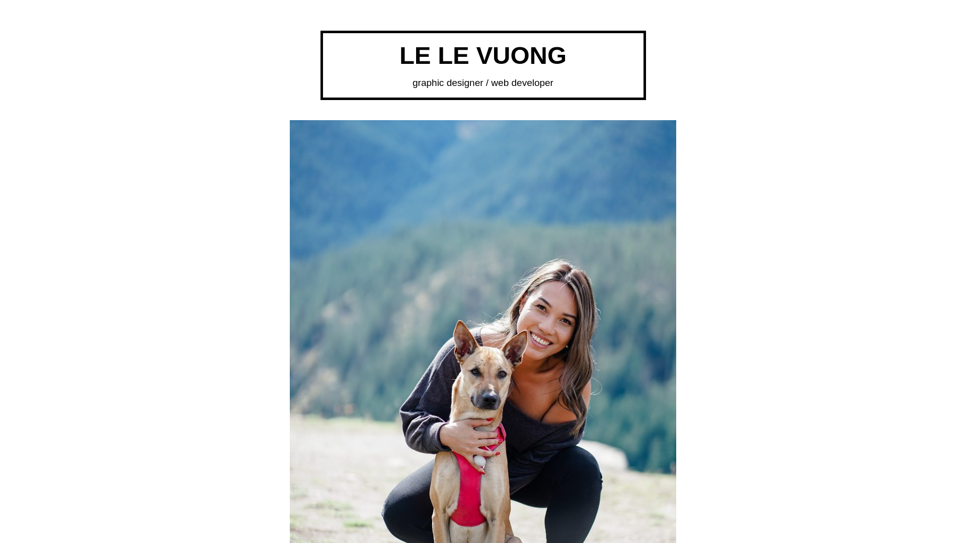 website screenshot of https://lelevuong.pages.dev/