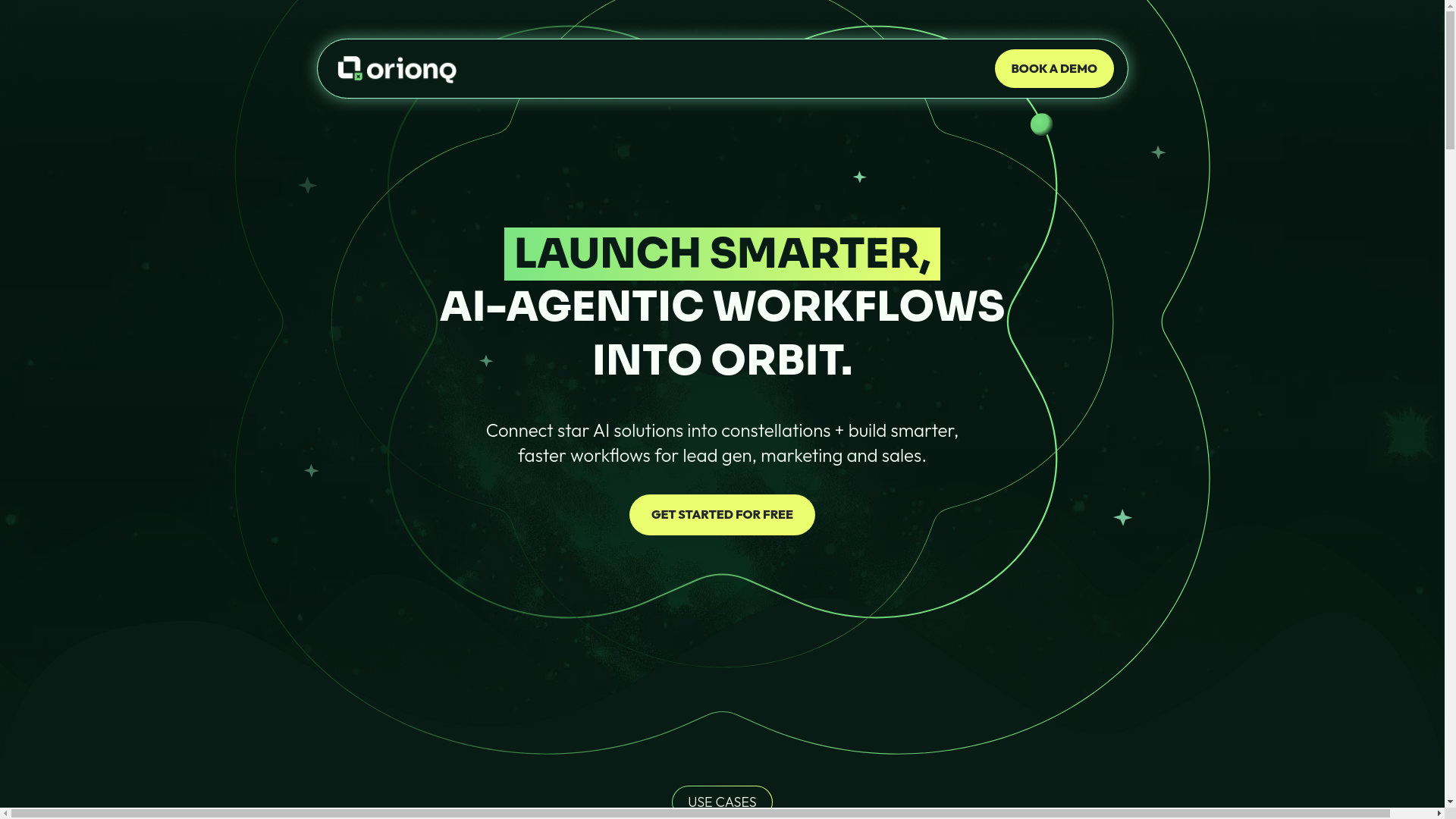 website screenshot of https://orionqpr.com/
