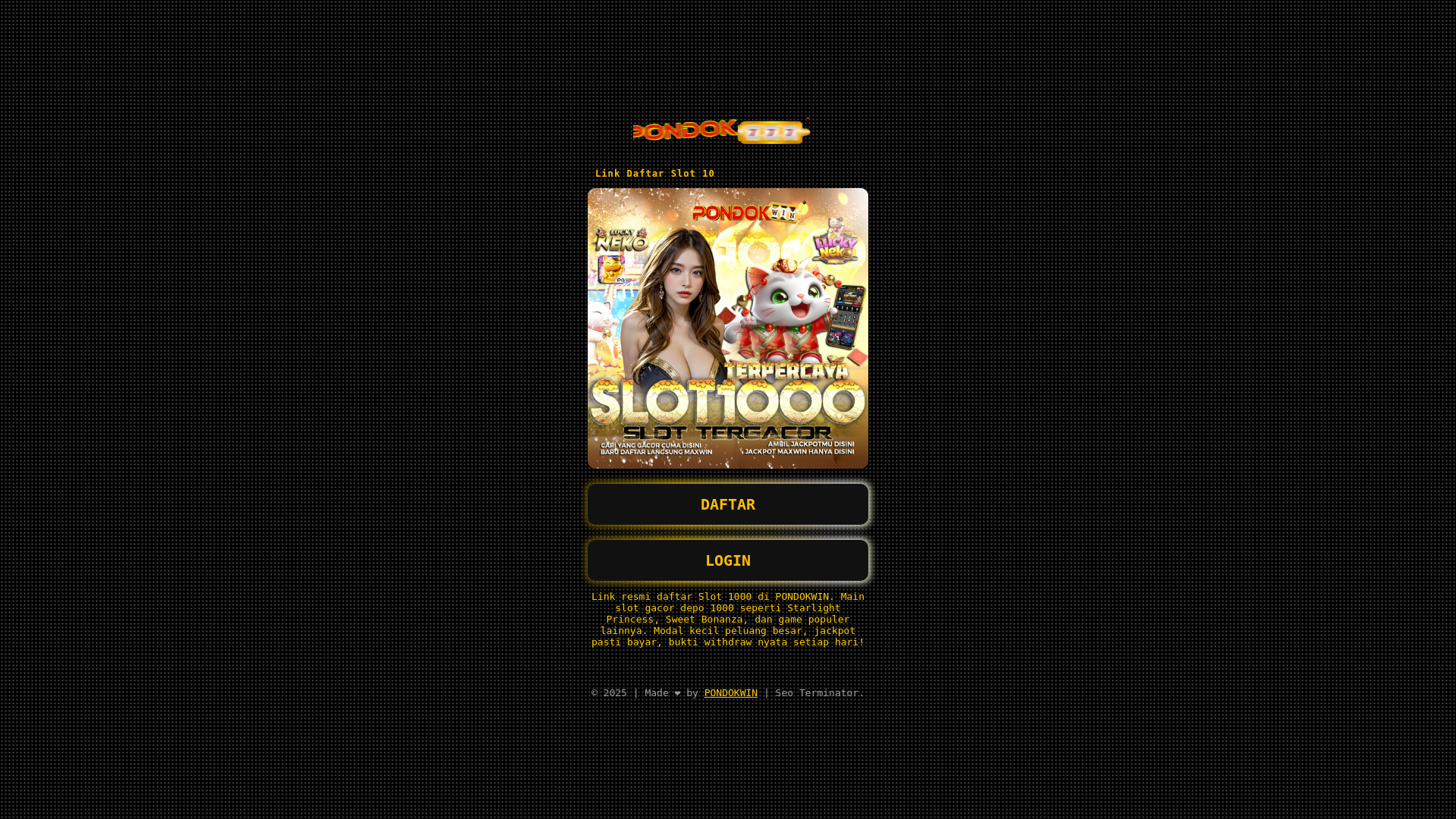 website screenshot of https://shopandwanderamp.pages.dev/
