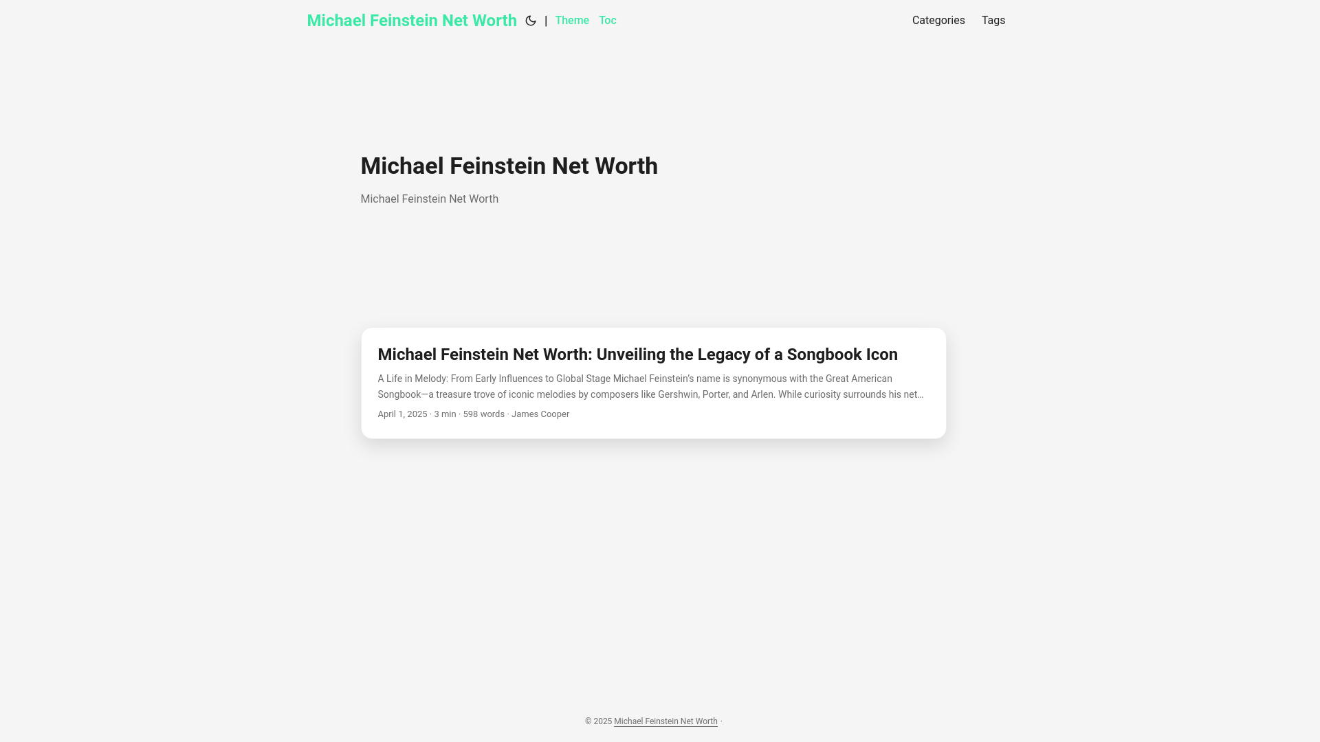 website screenshot of https://michael-feinstein-net-worth.pages.dev/