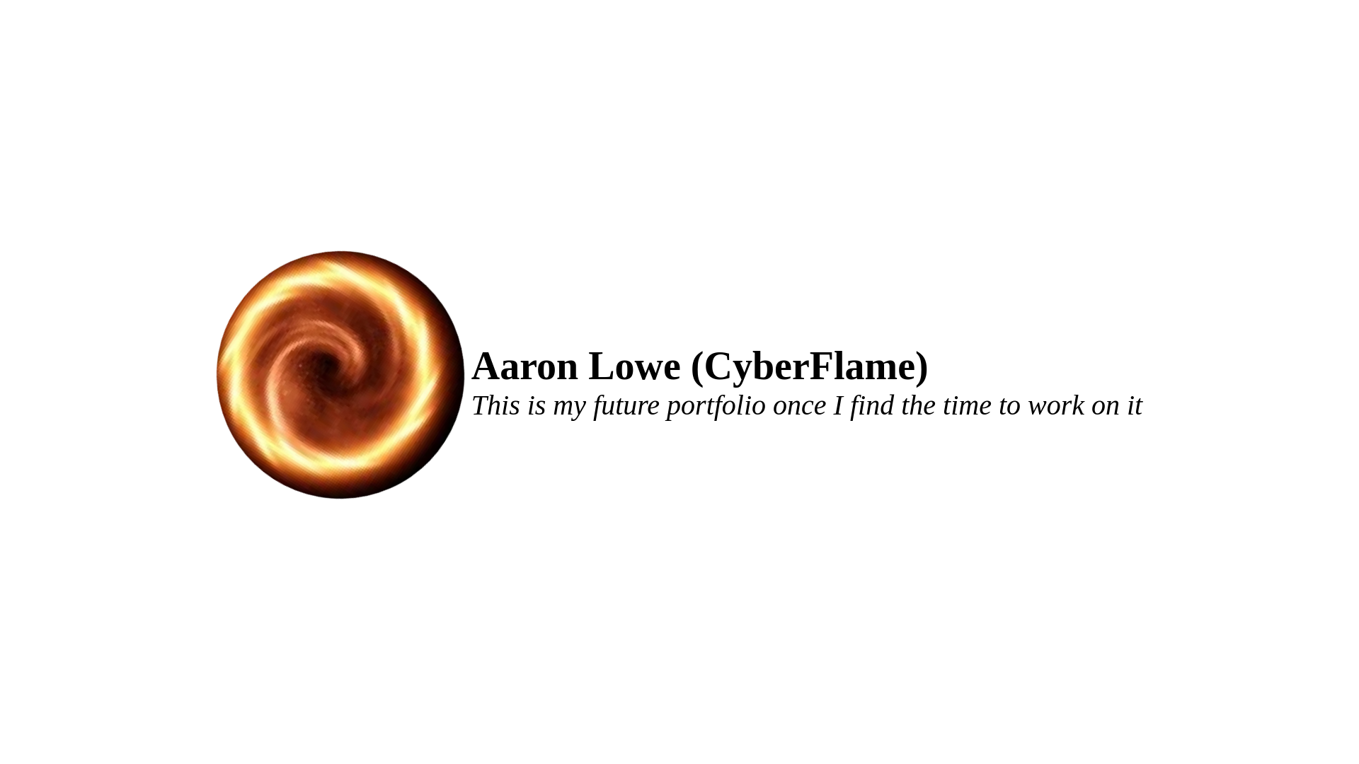 website screenshot of https://cyberflame.pages.dev/