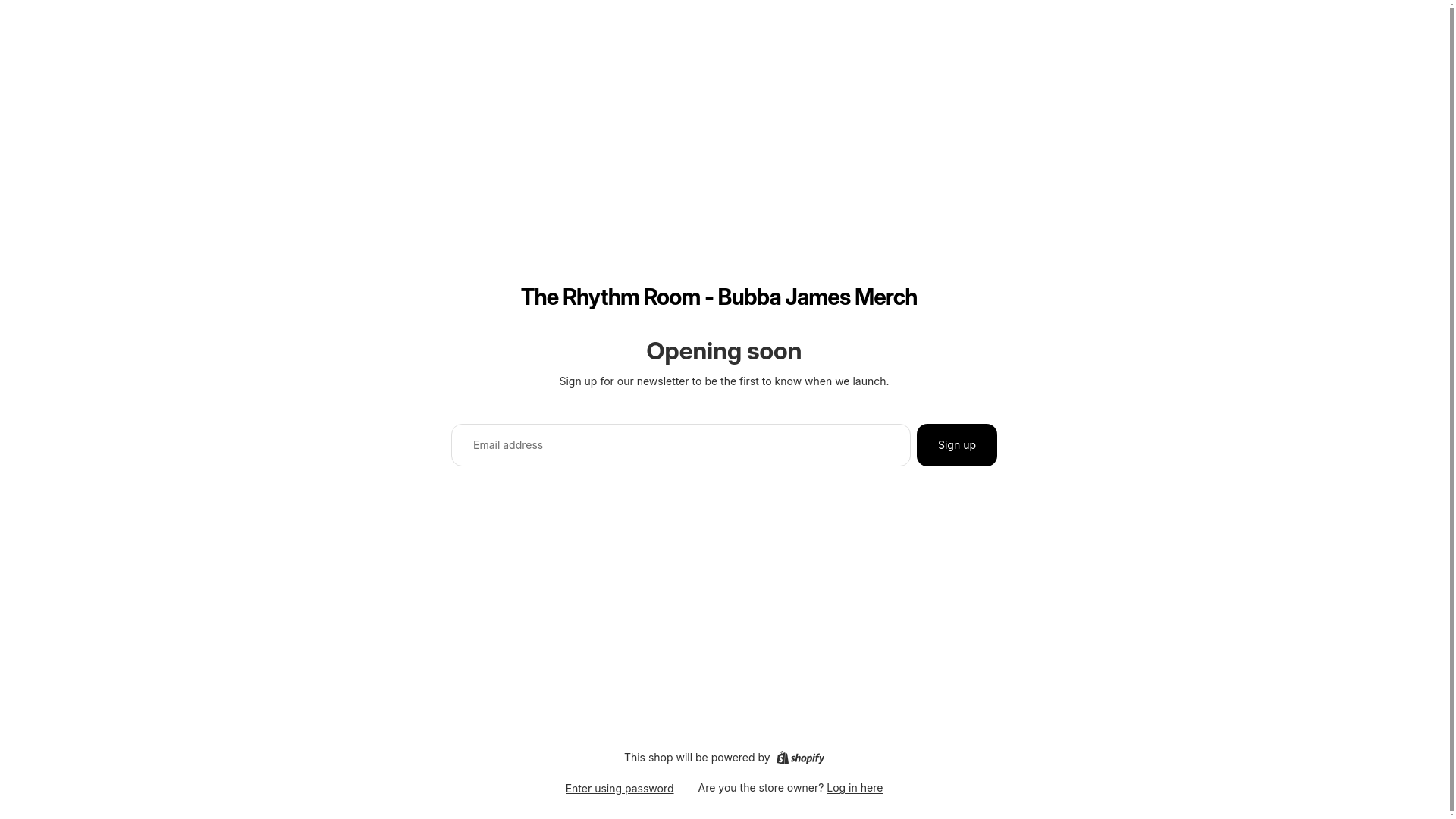 website screenshot of https://bubbajames910.com/