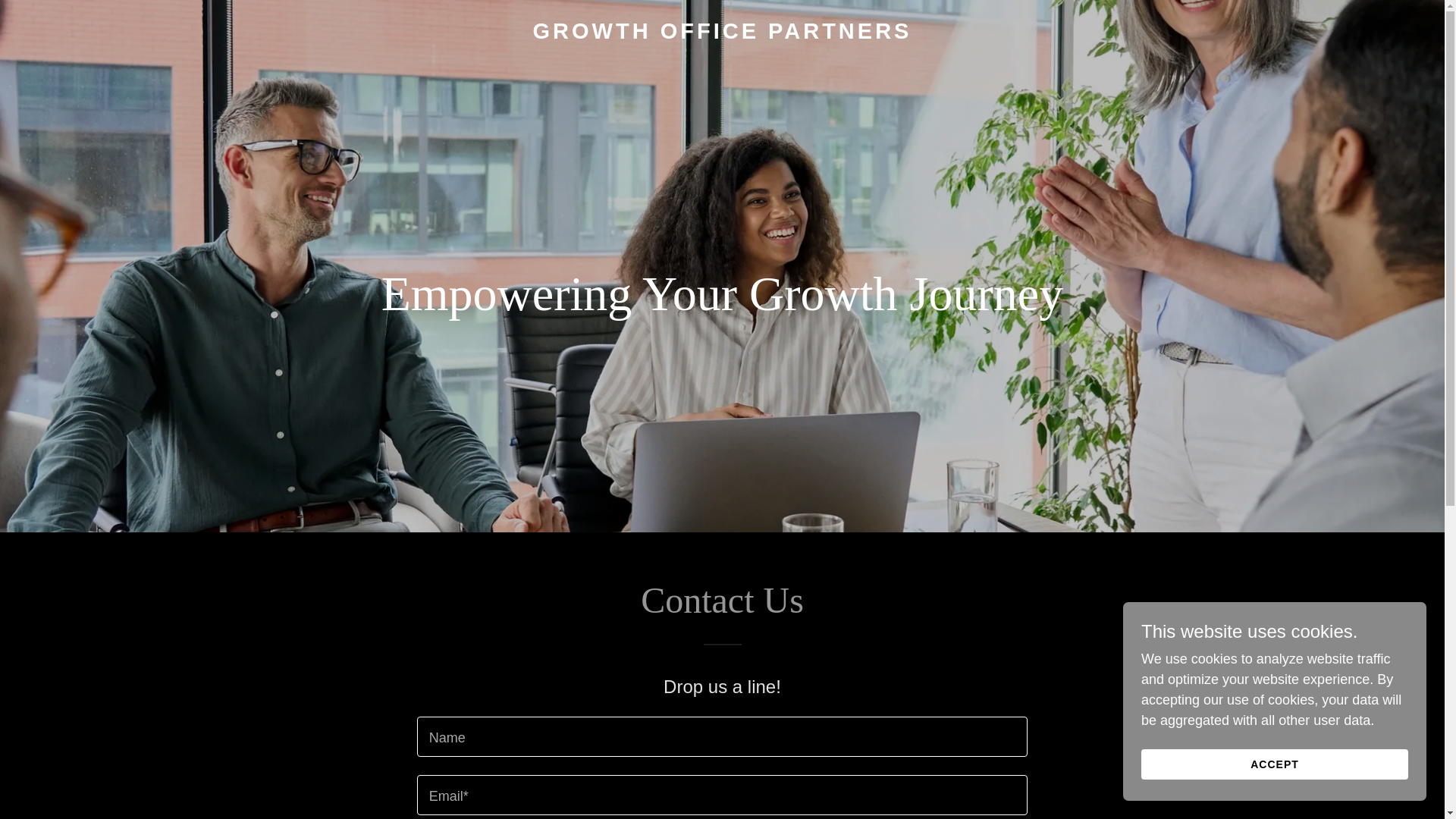 website screenshot of https://growthofficepartners.com/