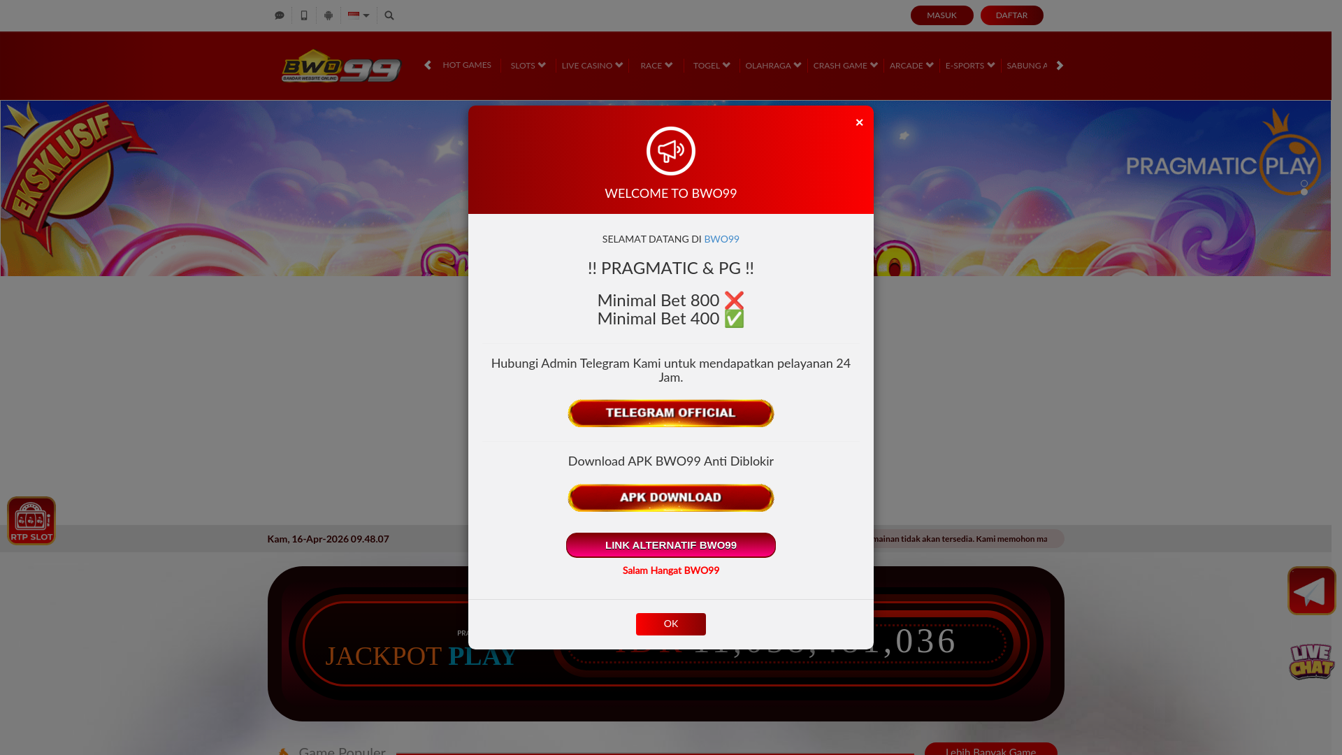 website screenshot of https://bwo99-aprilhappy2.space/