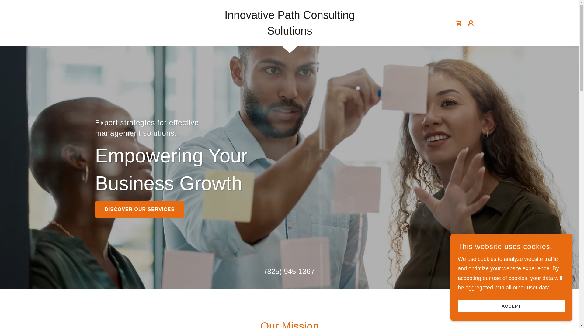 website screenshot of https://innovativepathsoutions.ca/