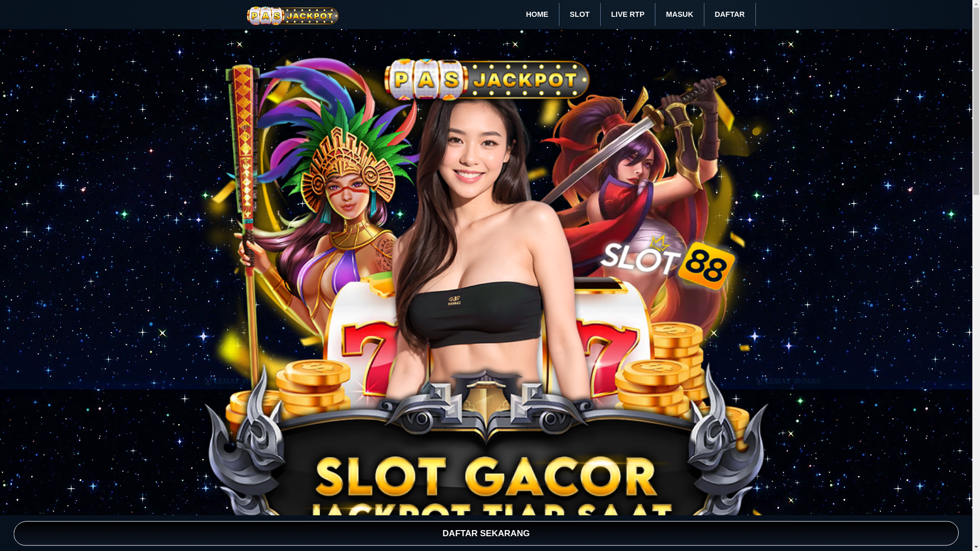 website screenshot of https://pasjackpot-sensasional.pages.dev/