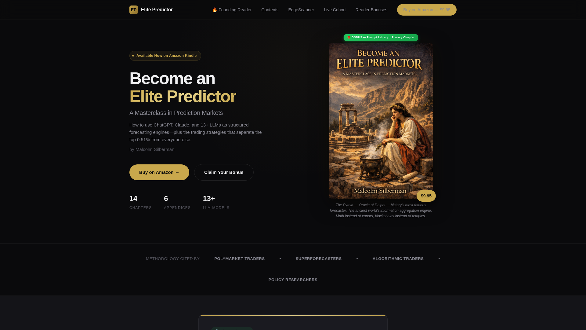 website screenshot of https://elitepredictor.pages.dev/