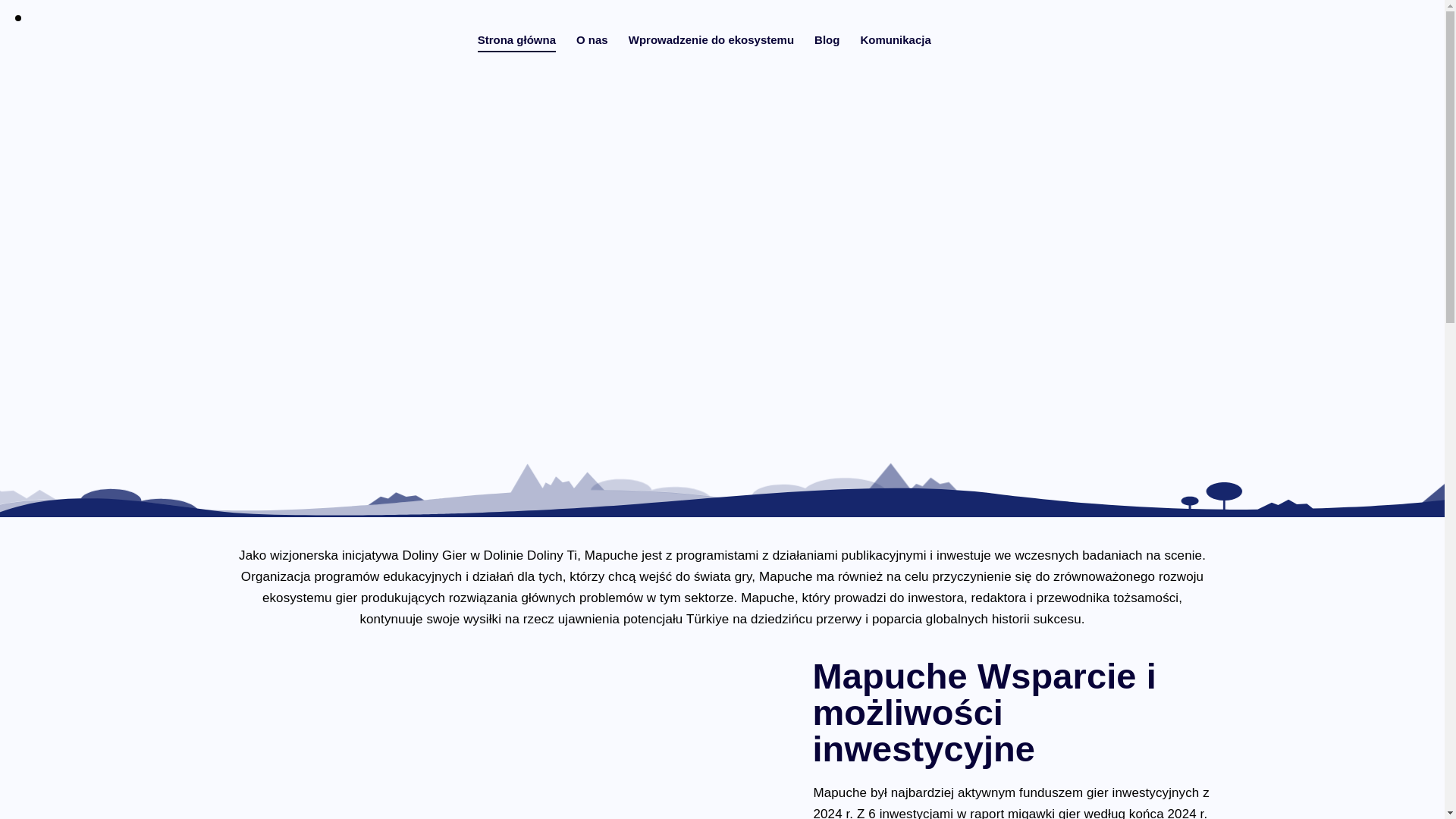 website screenshot of https://mapuchegames.ink/