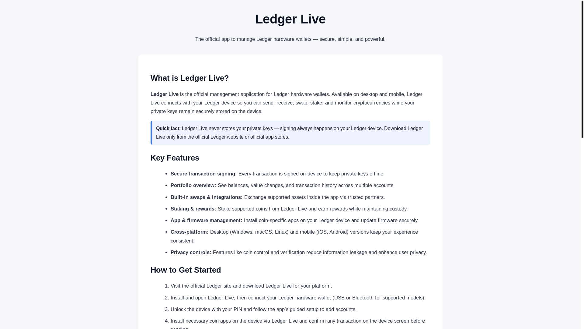 website screenshot of https://liveledger-support.pages.dev/
