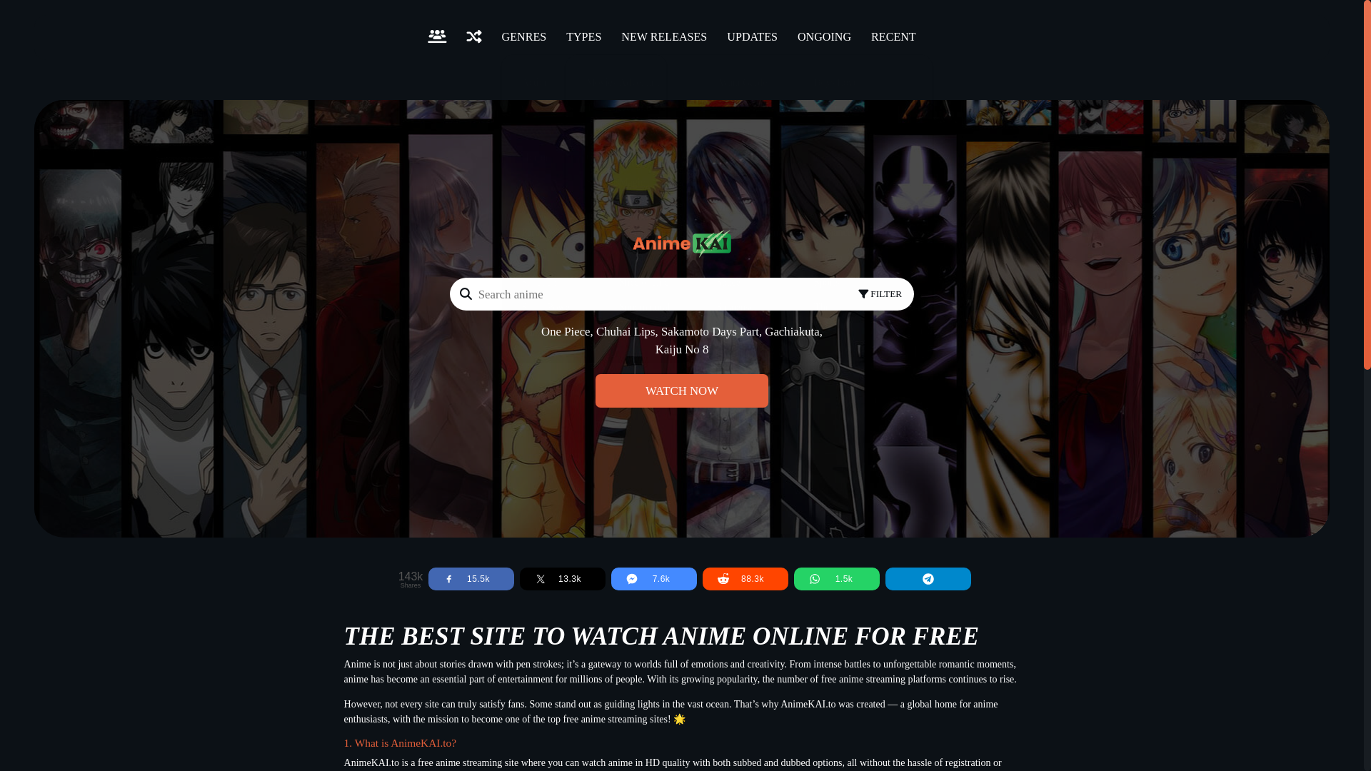 website screenshot of https://animekai.to/