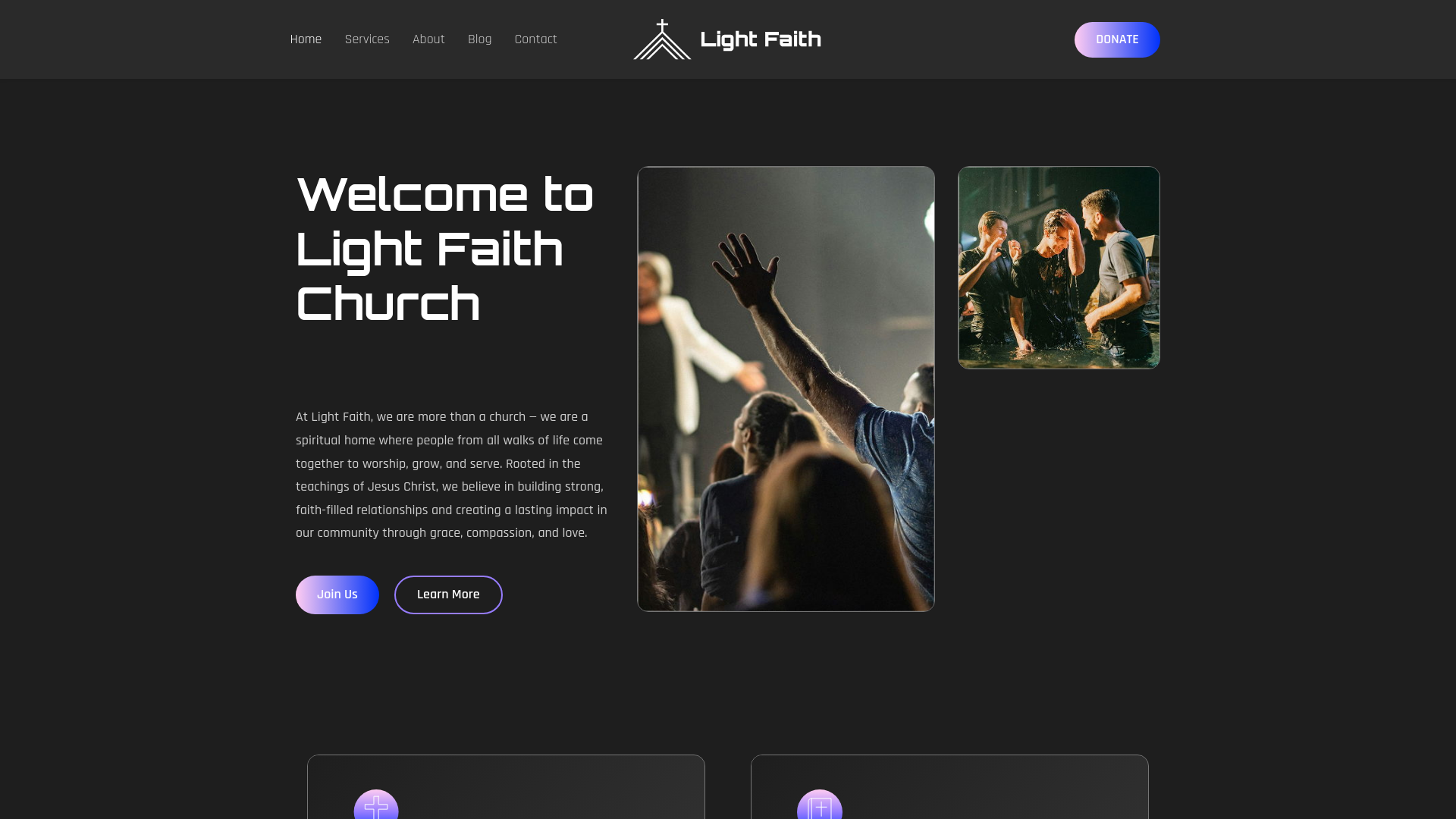 website screenshot of https://advocaciabispo.com.br/