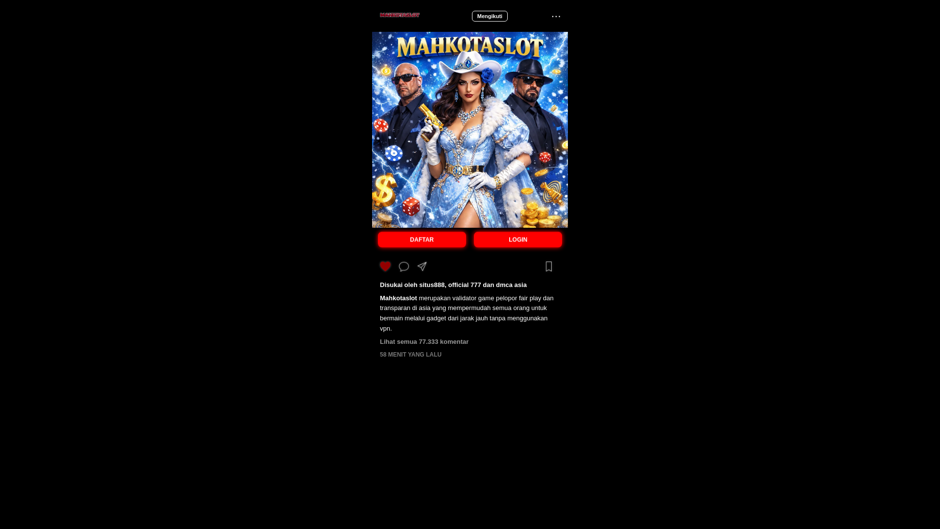 website screenshot of https://cr7-mahkotaslot.pages.dev/