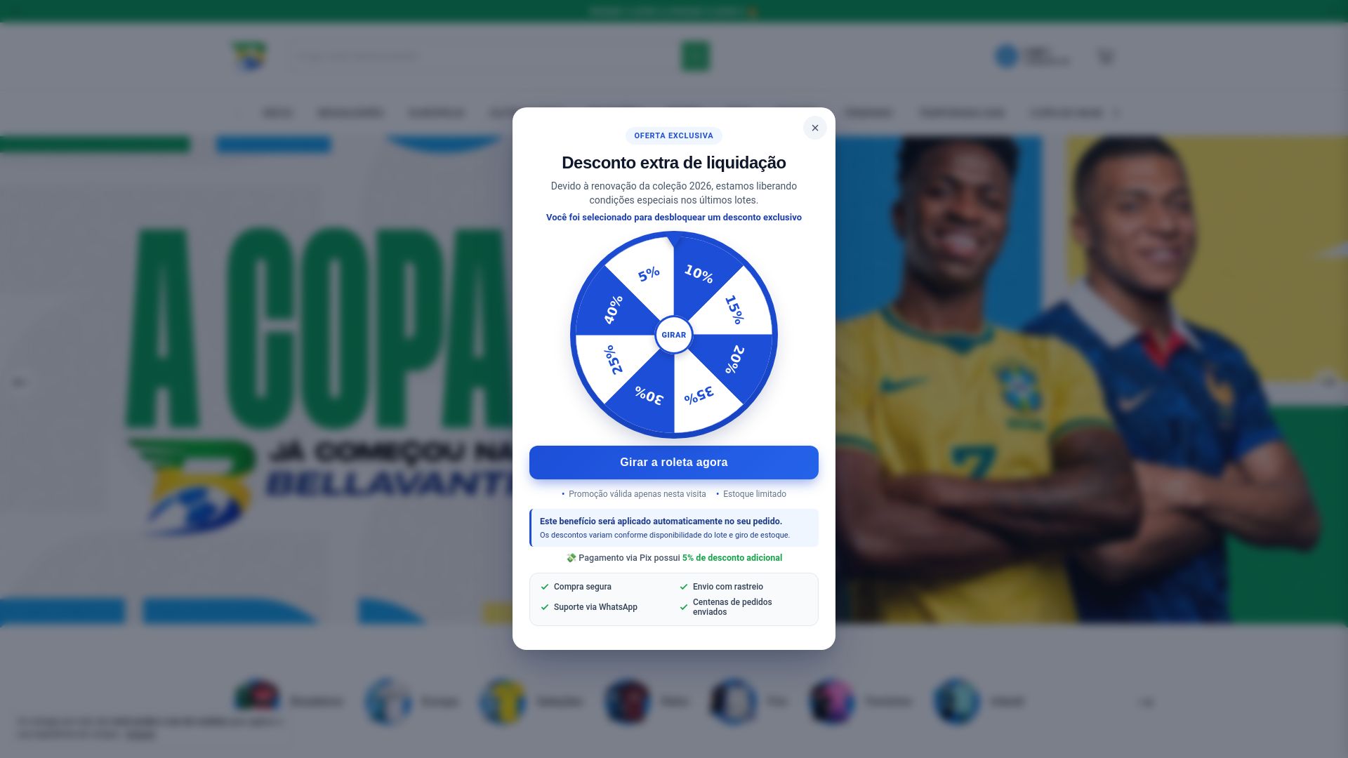 website screenshot of https://bellavantispots.com/