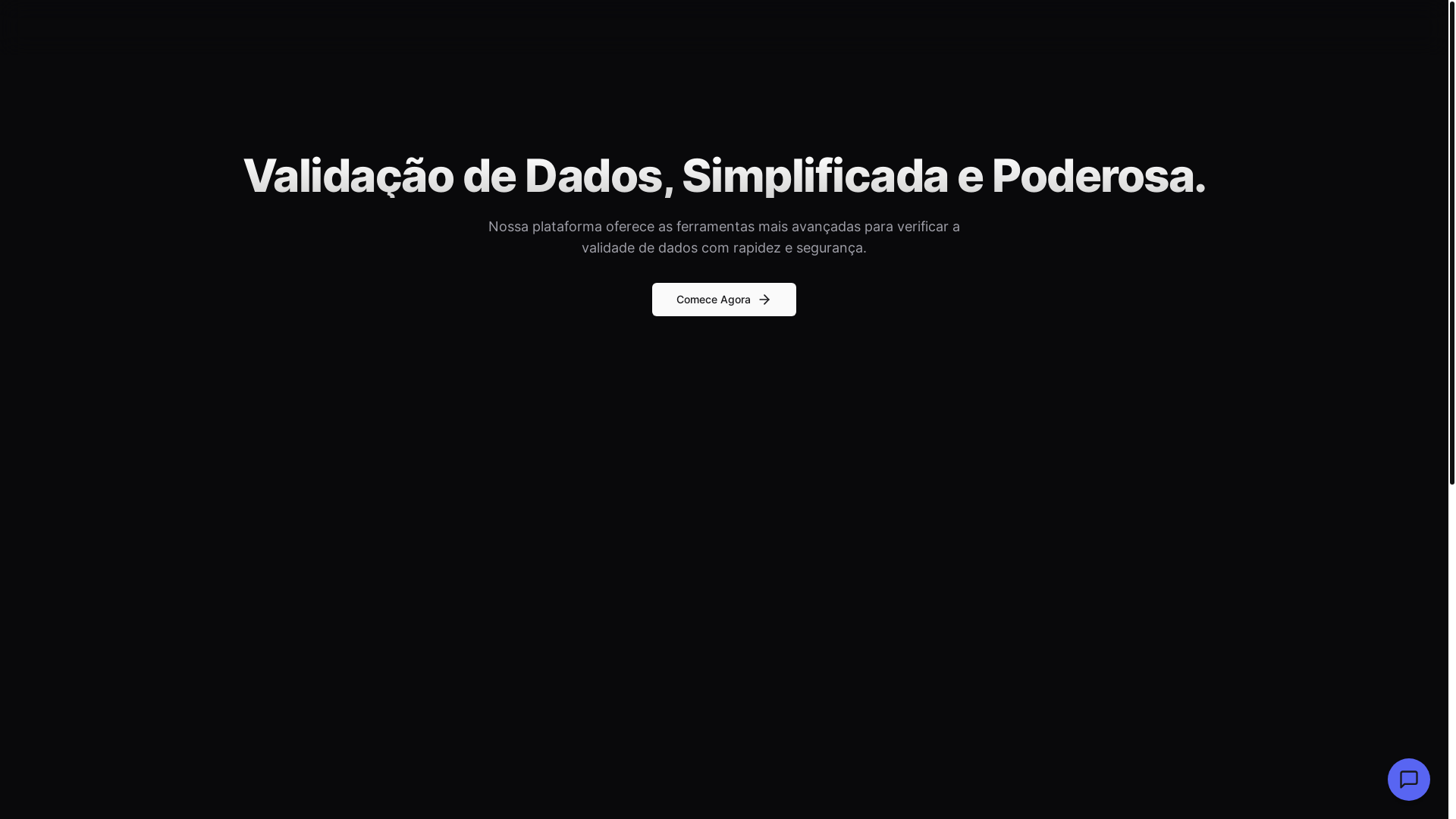 website screenshot of https://datachecker.com.br/