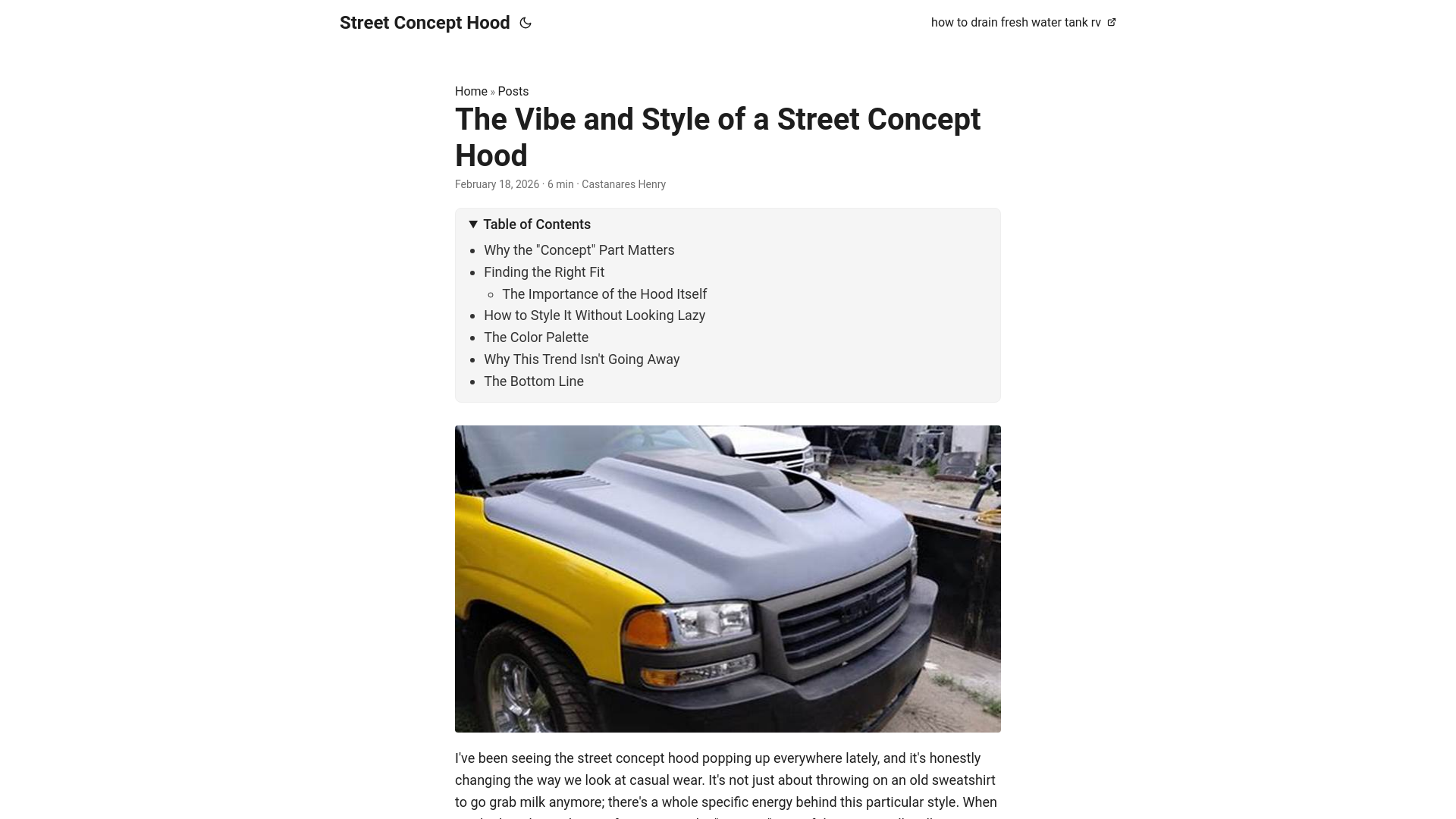 website screenshot of https://street-concept-hood.pages.dev/