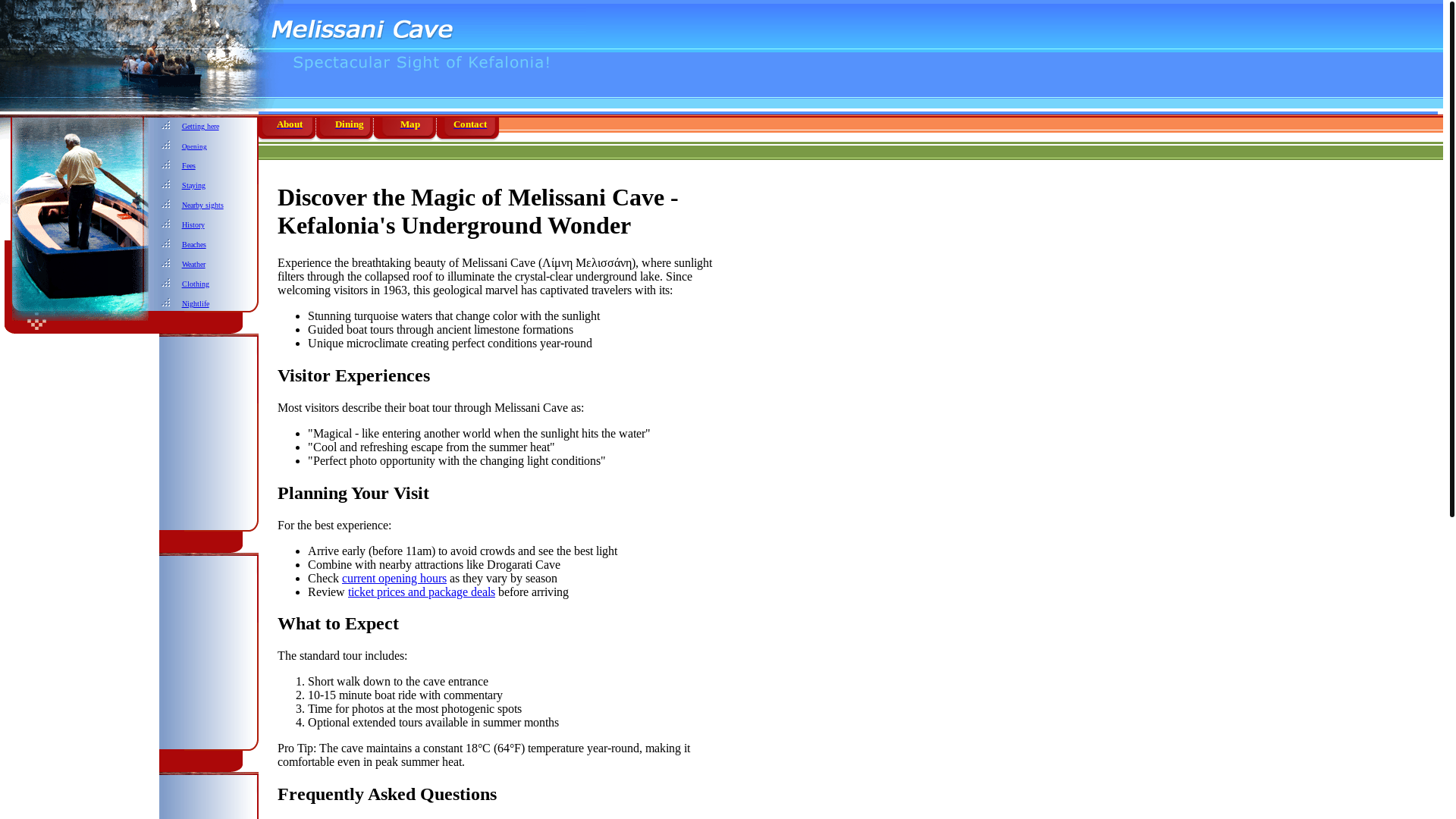 website screenshot of https://melissani-cave-com.pages.dev/