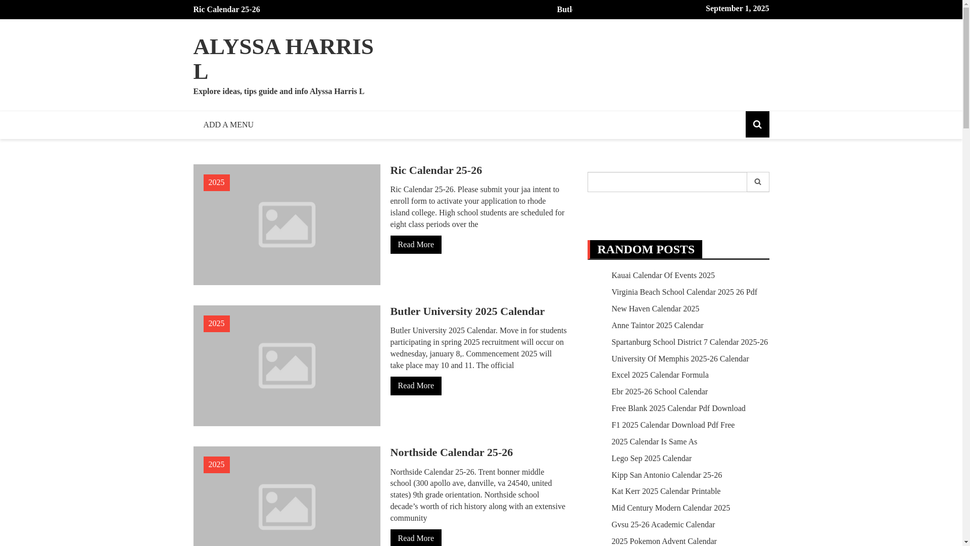 website screenshot of https://alyssaharrisl.pages.dev/