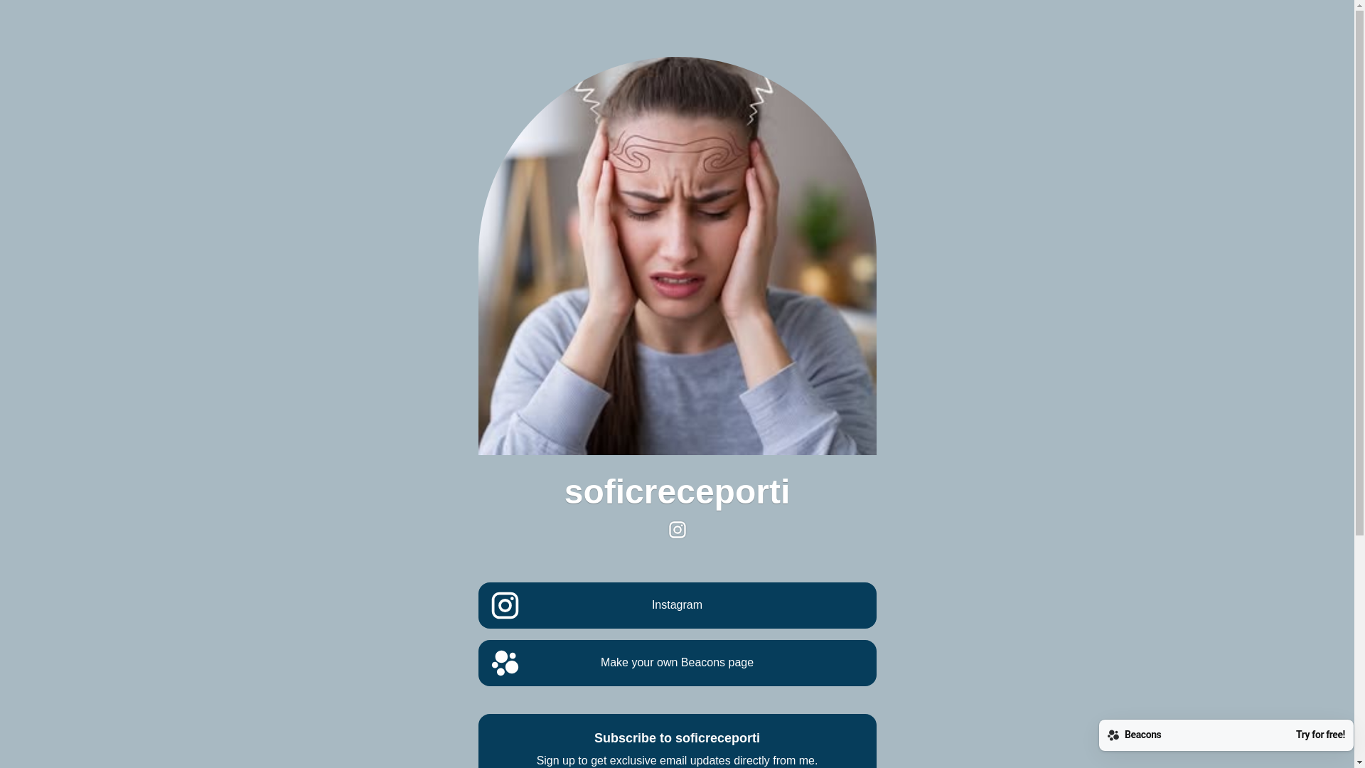 website screenshot of https://soficreceporti.com/