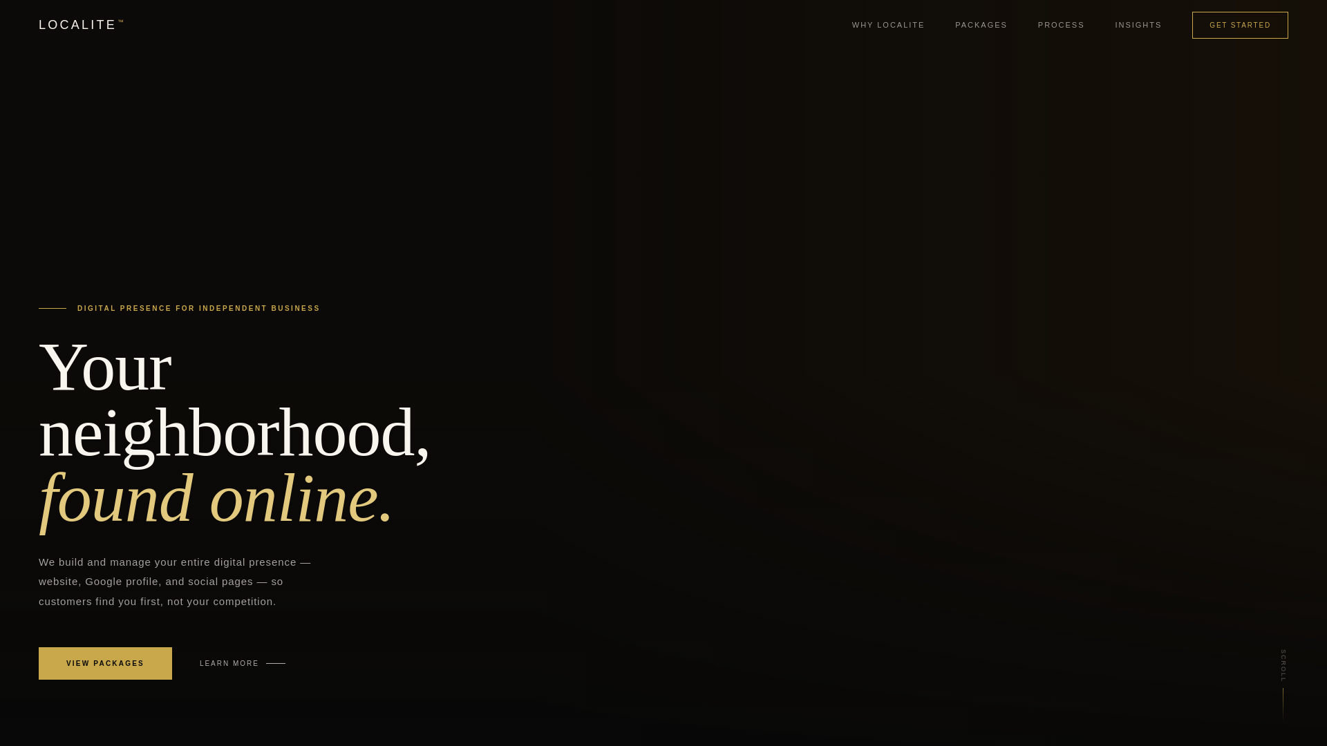 website screenshot of https://localite.pages.dev/