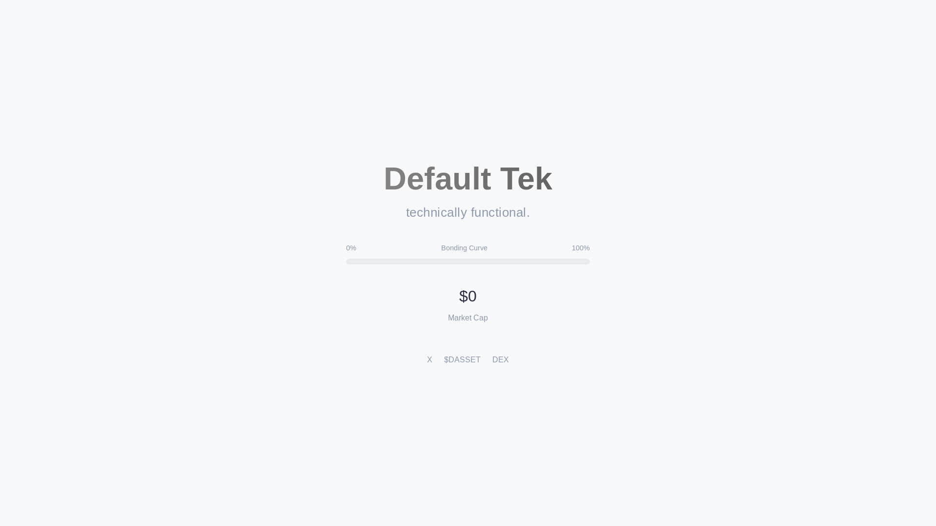 website screenshot of https://defaulttek.com/