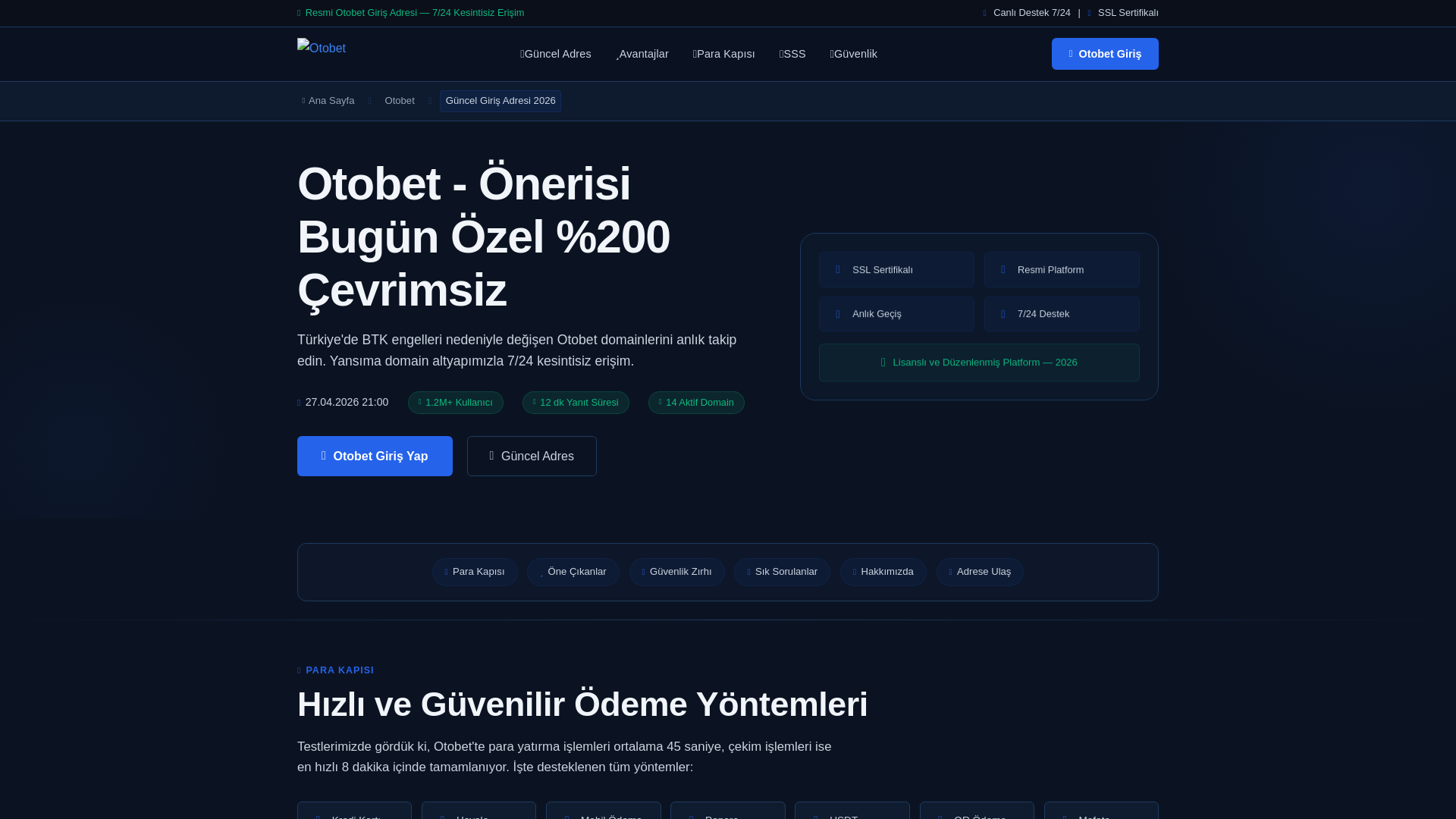 website screenshot of https://otobetx5.pages.dev/