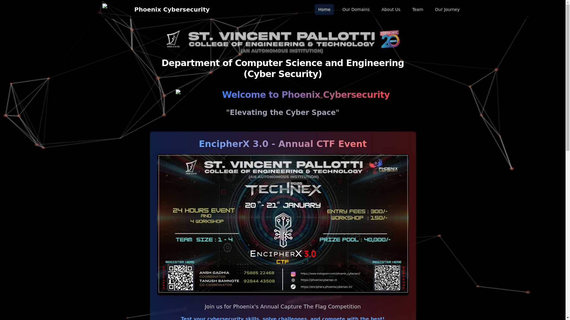 website screenshot of https://phoenix-website.pages.dev/
