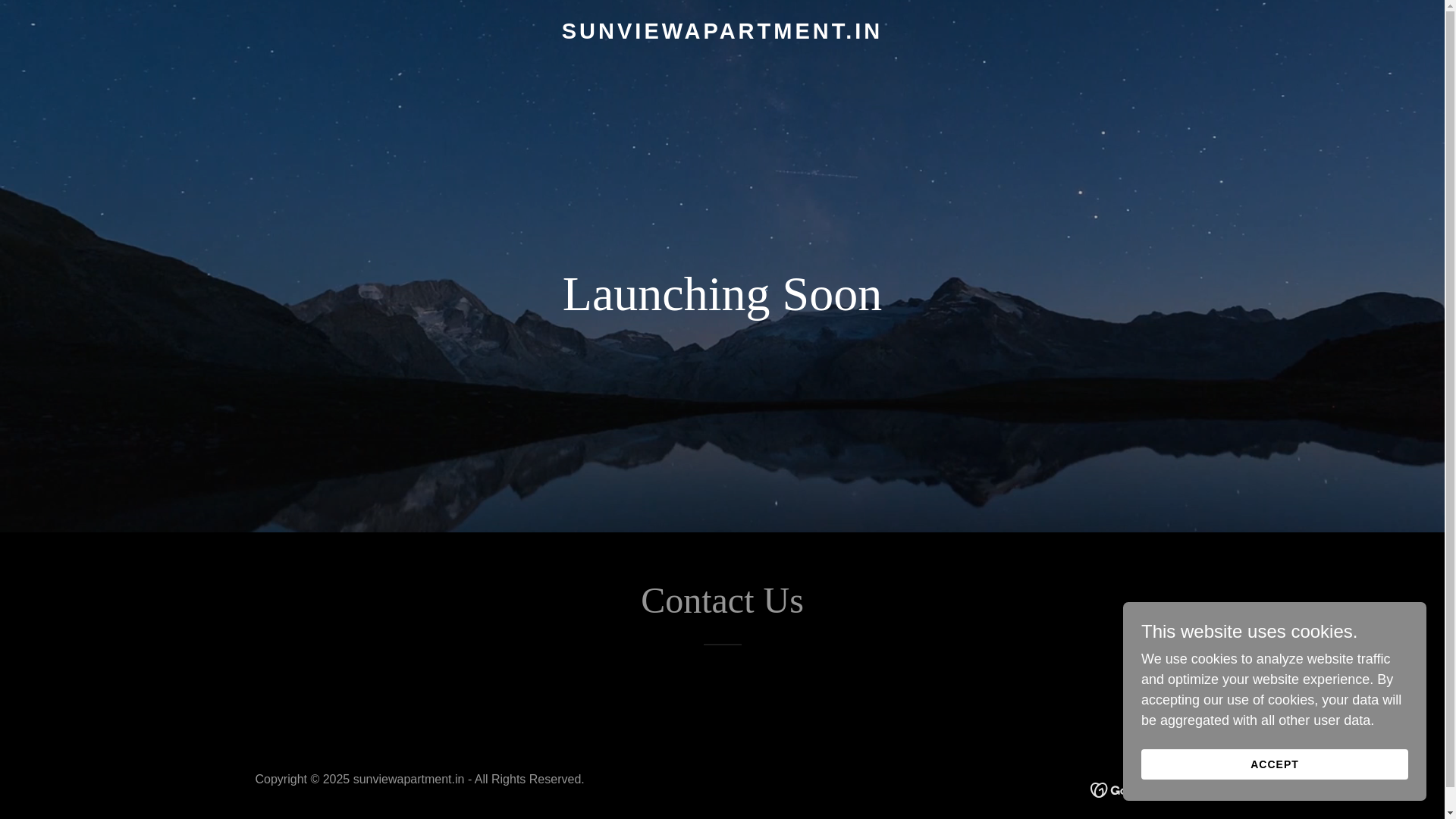 website screenshot of https://sunviewapartment.in/