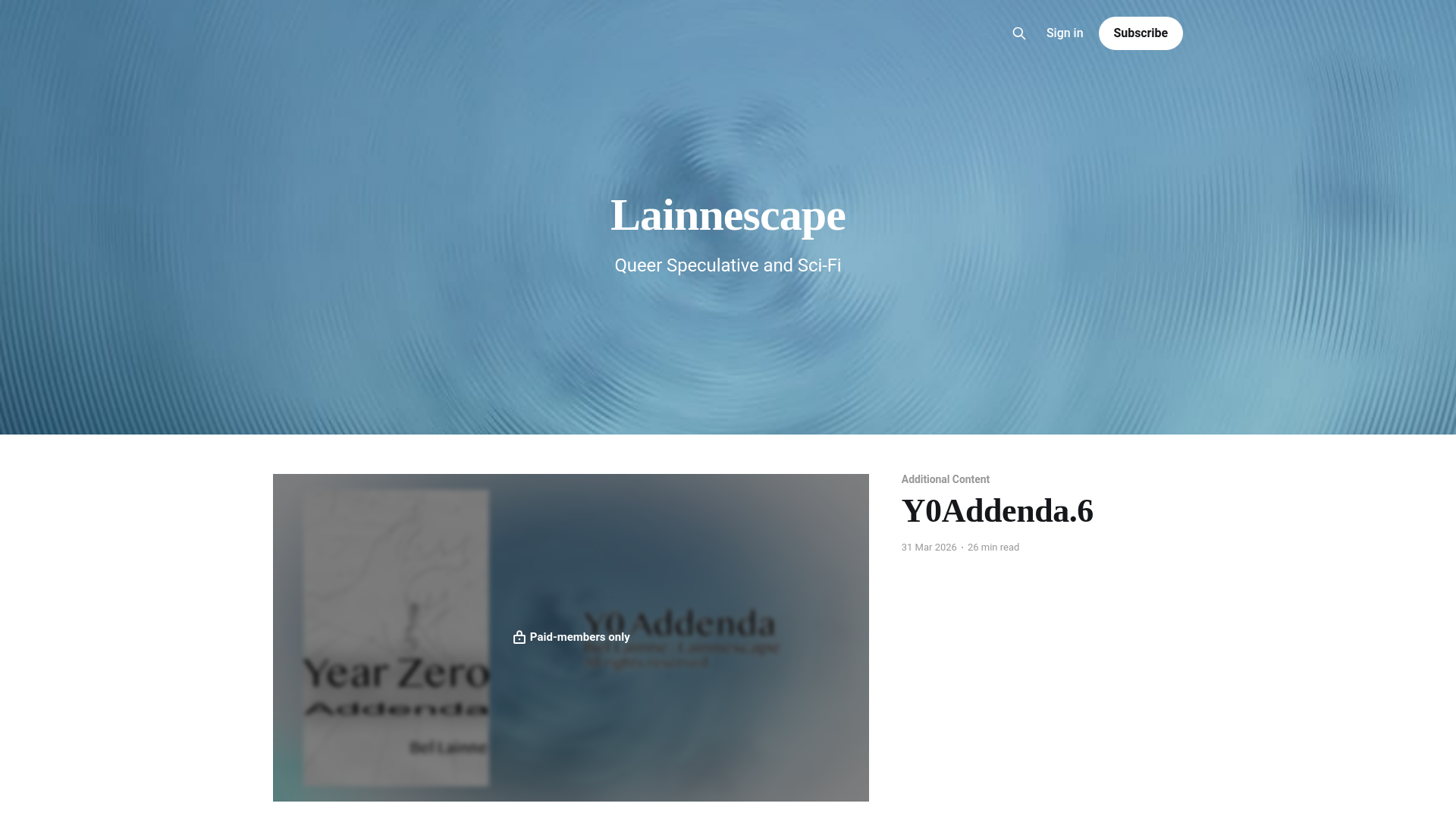 website screenshot of https://lainnescape.com